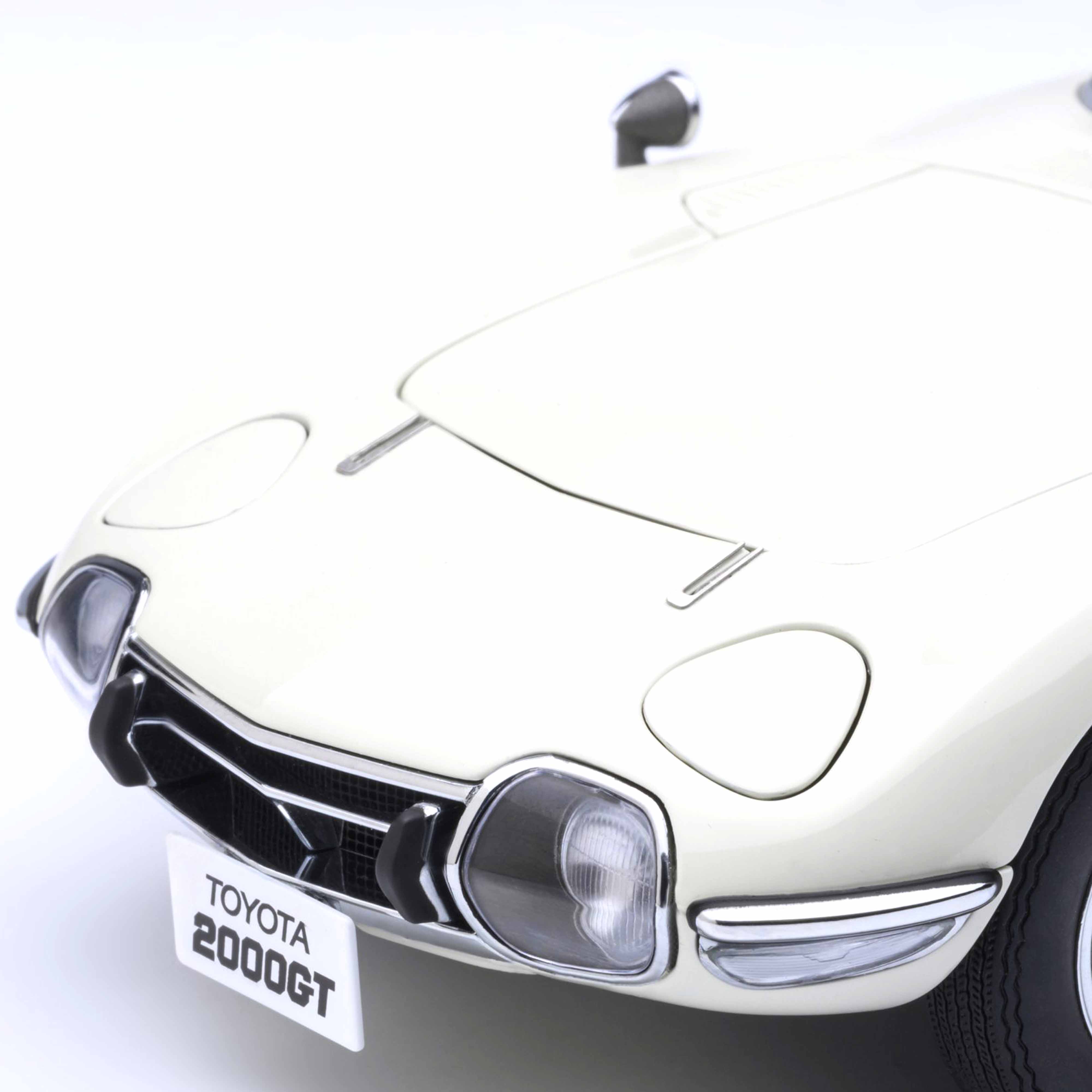 Toyota 2000GT 1967 Blanc 1/18