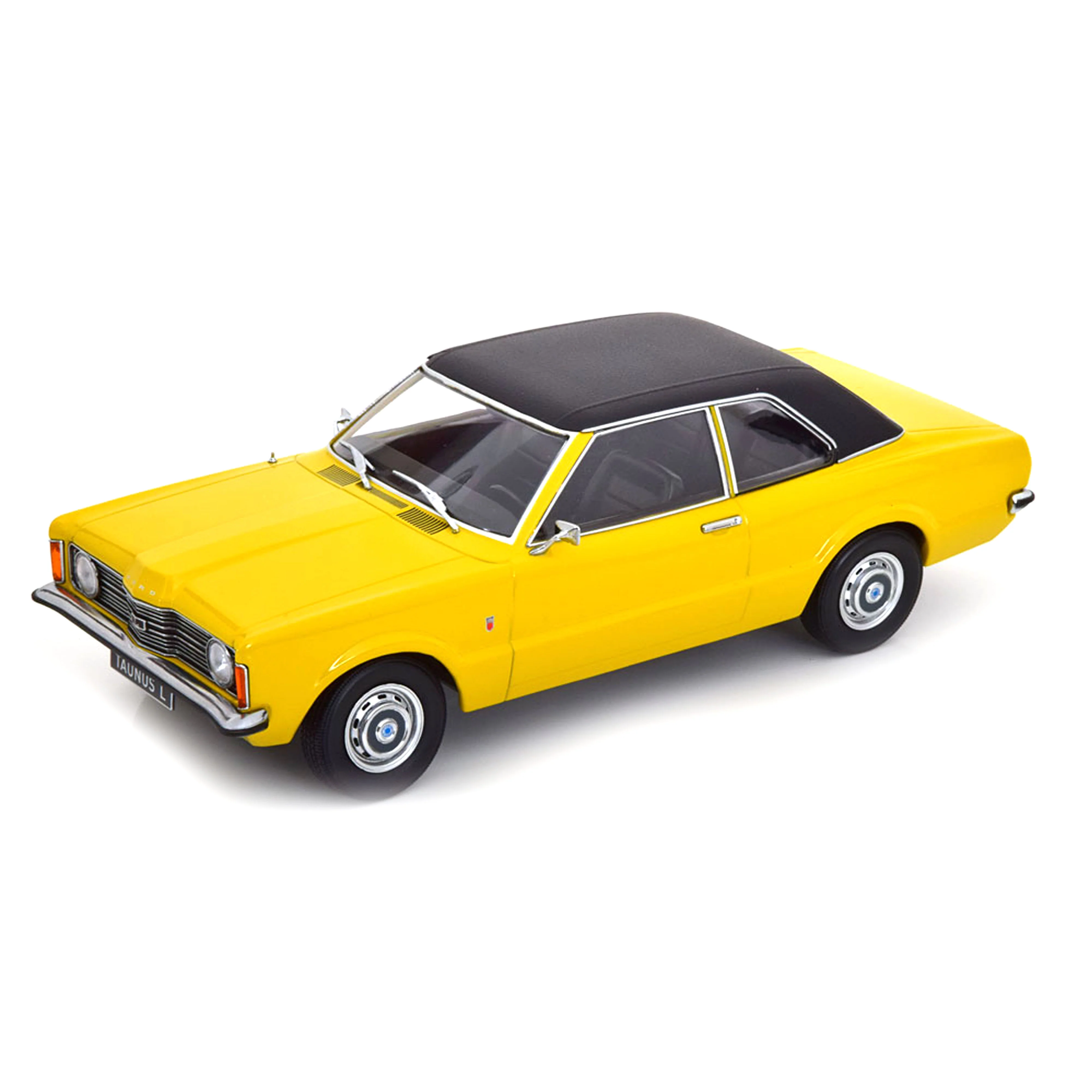 Ford Taunus L Sedan 1971 Jaune/Noir 1/18