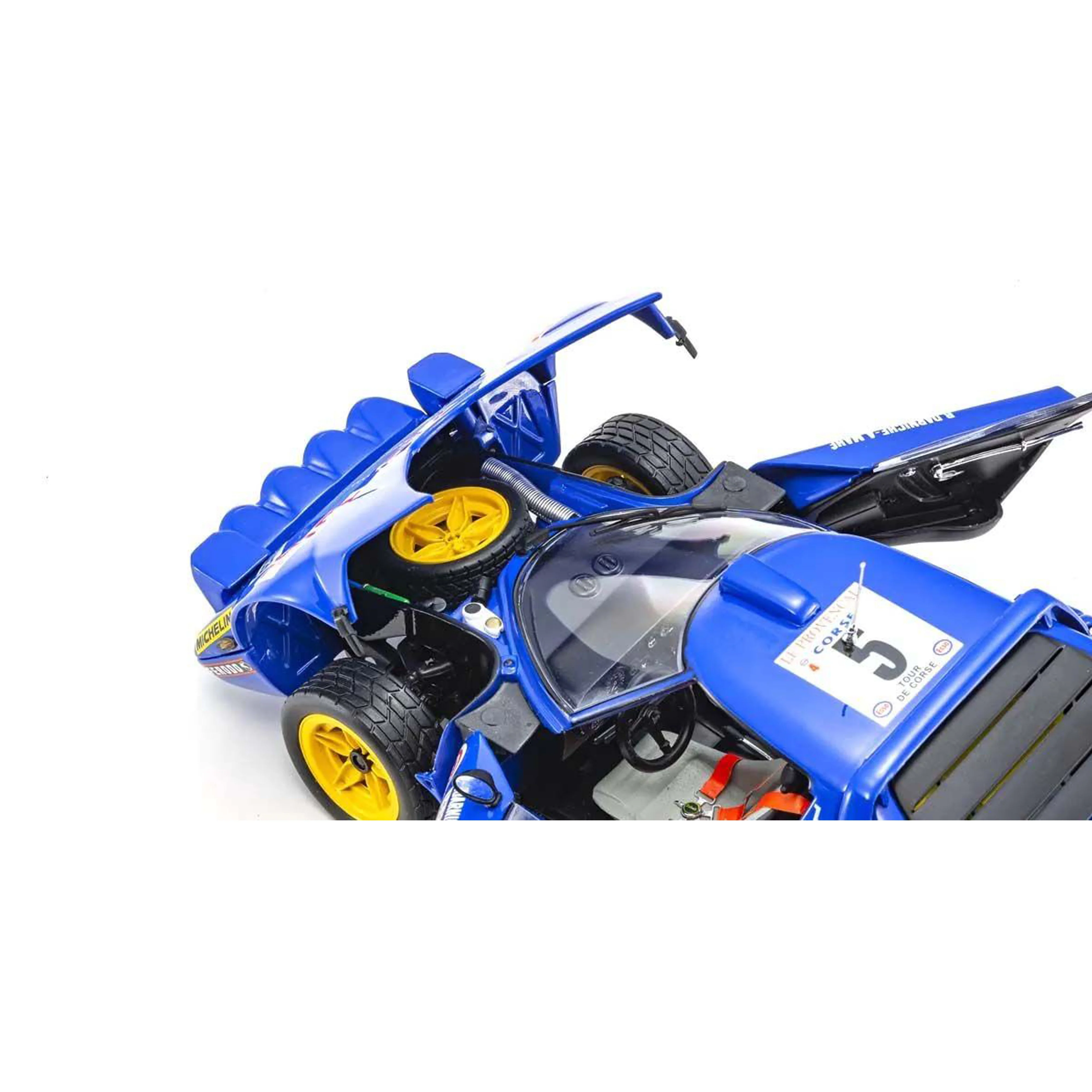 Lancia Stratos HF 1976 Tour de Corse Bleu (N°5) 1/18