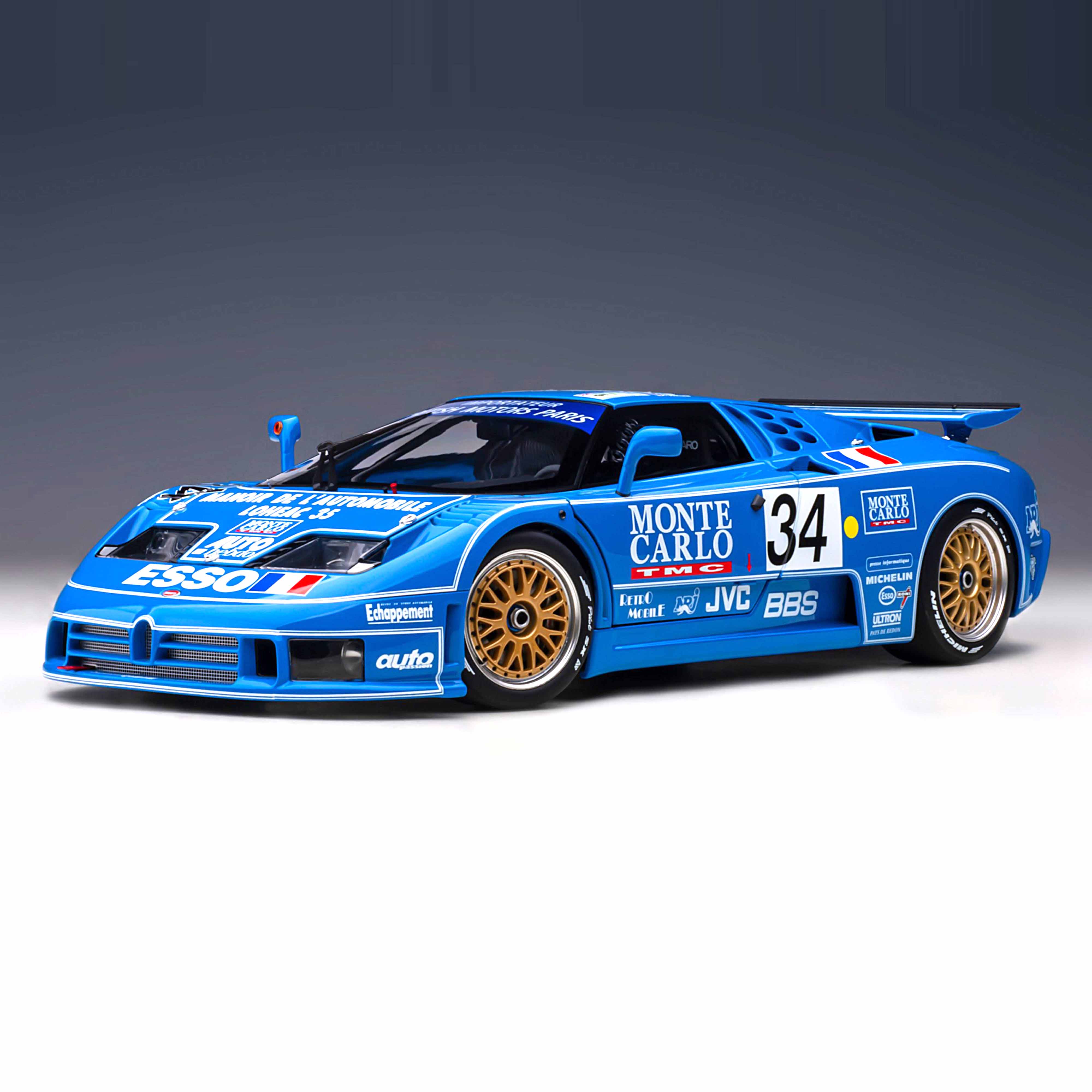 Bugatti EB110 LM 1994 N°34 1/18