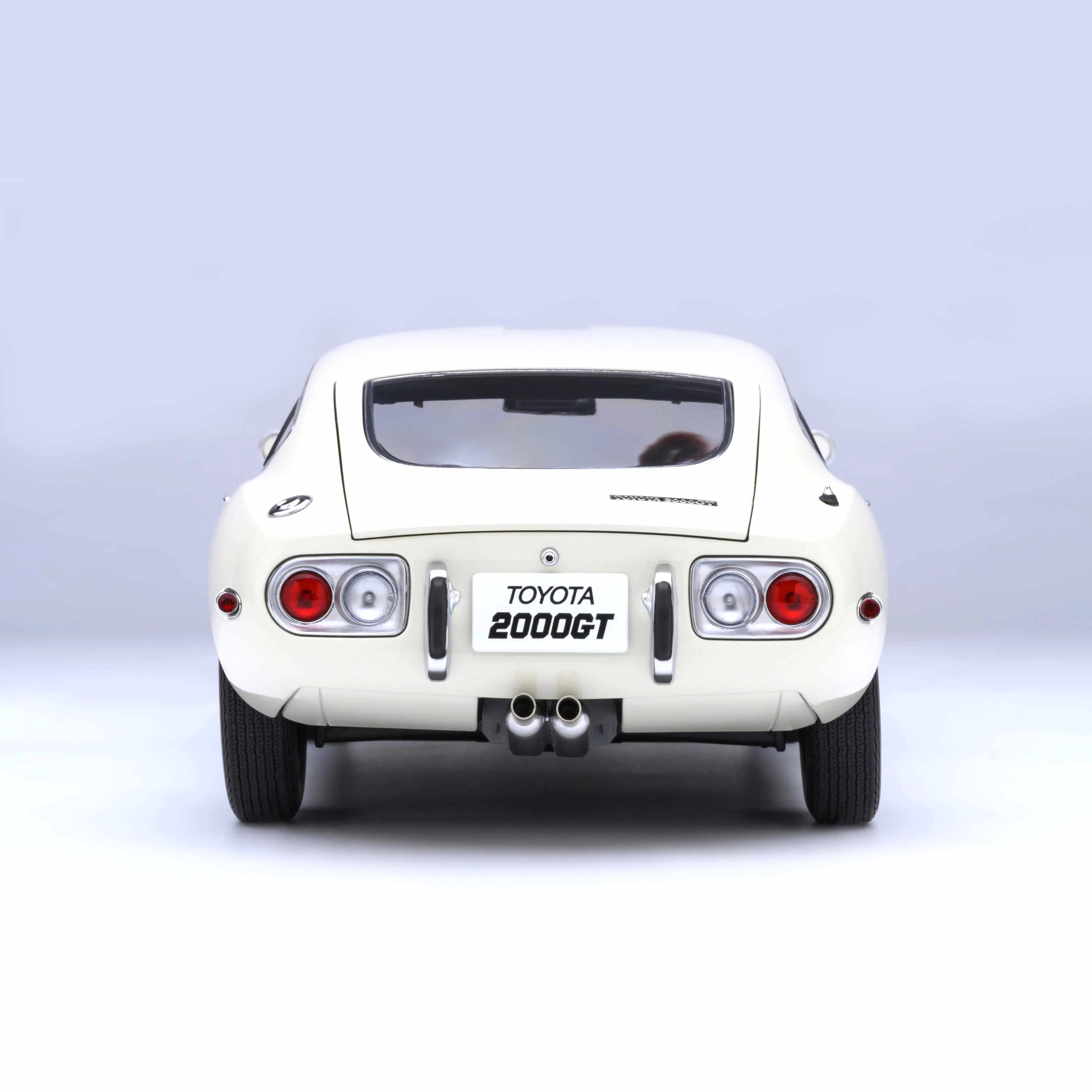 Toyota 2000GT 1967 Blanc 1/18