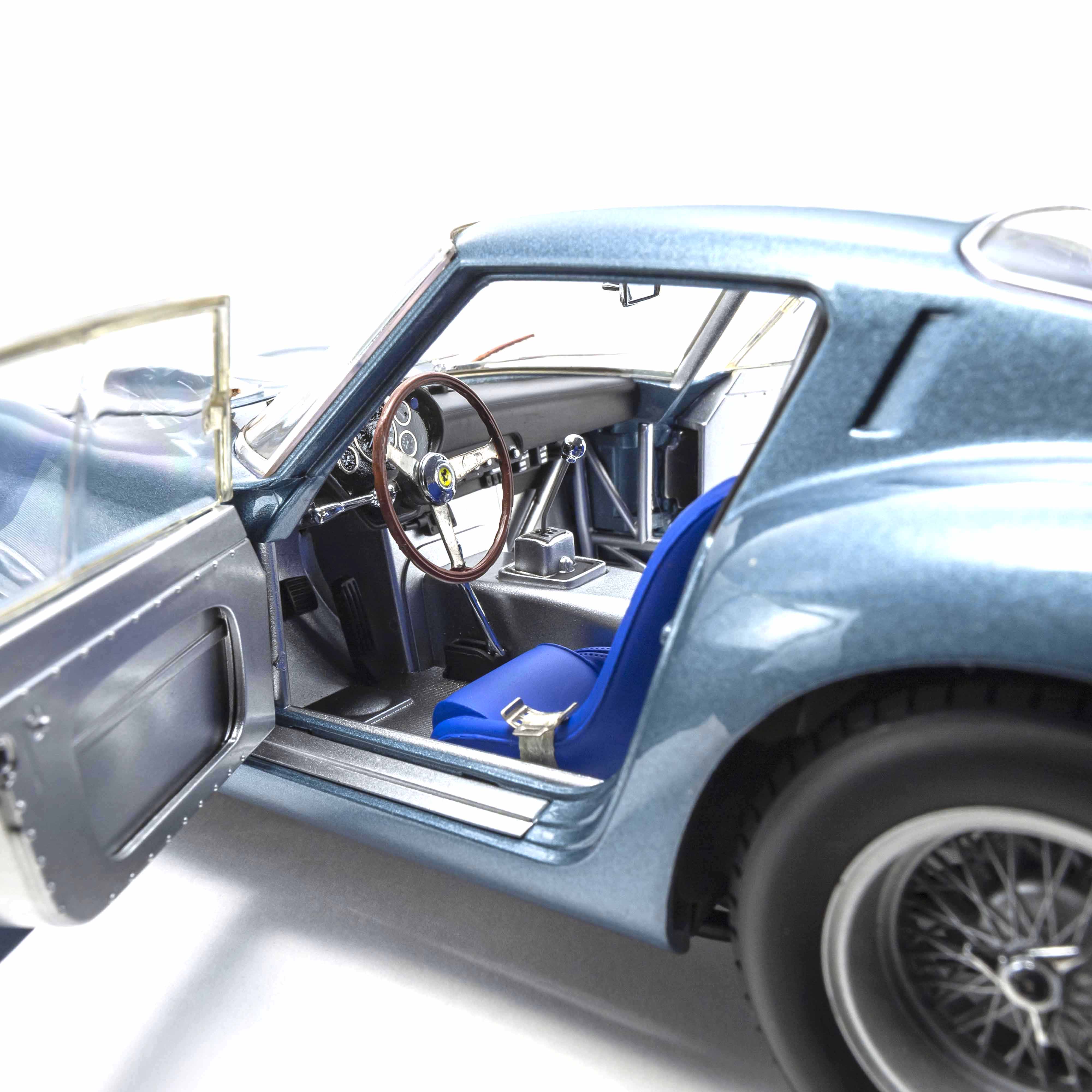 Ferrari 250 GTO 1962 Sebring Bleu N°24 1/18