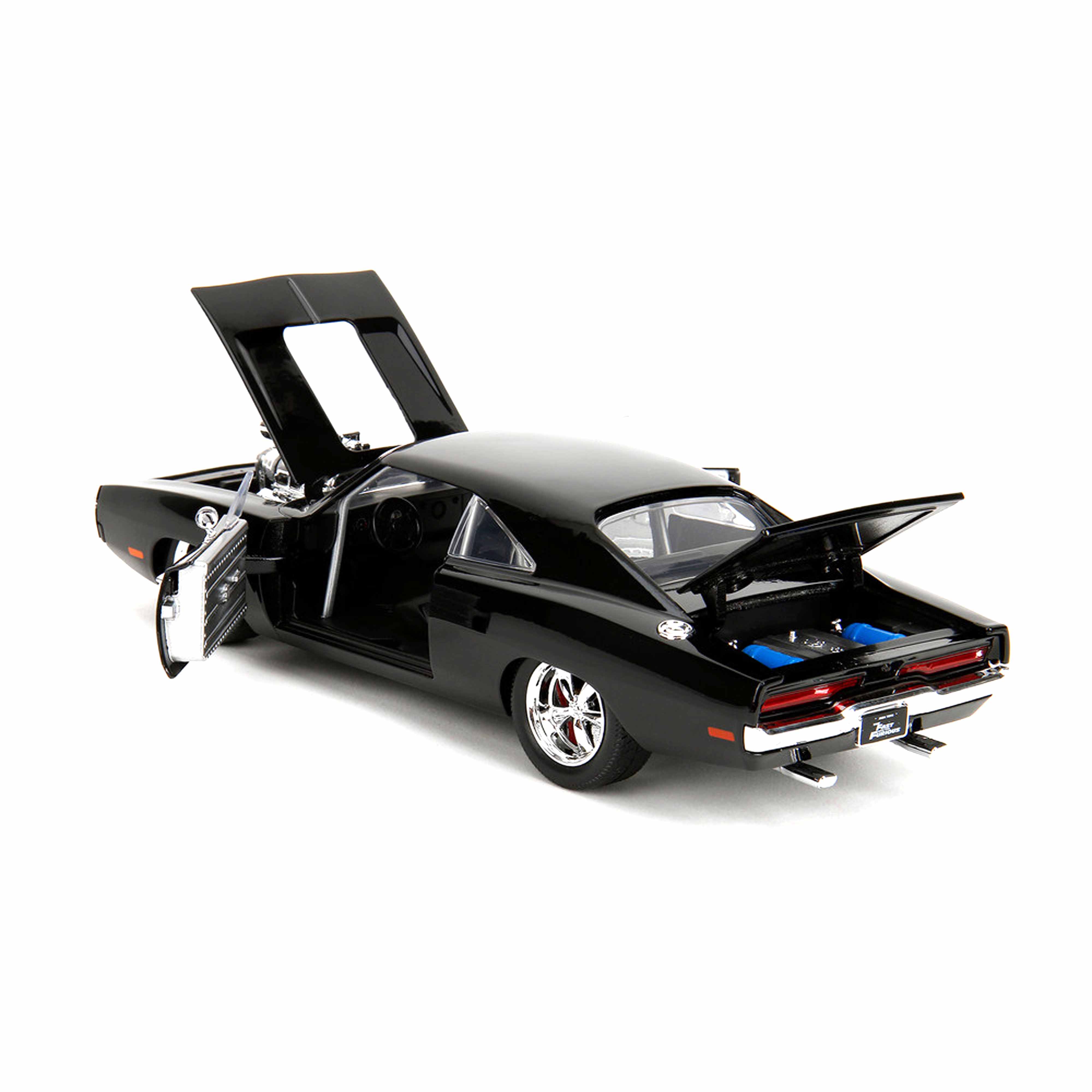 Dodge Charger avec la figurine de Dom « Fast and Furious » 1970 1/24