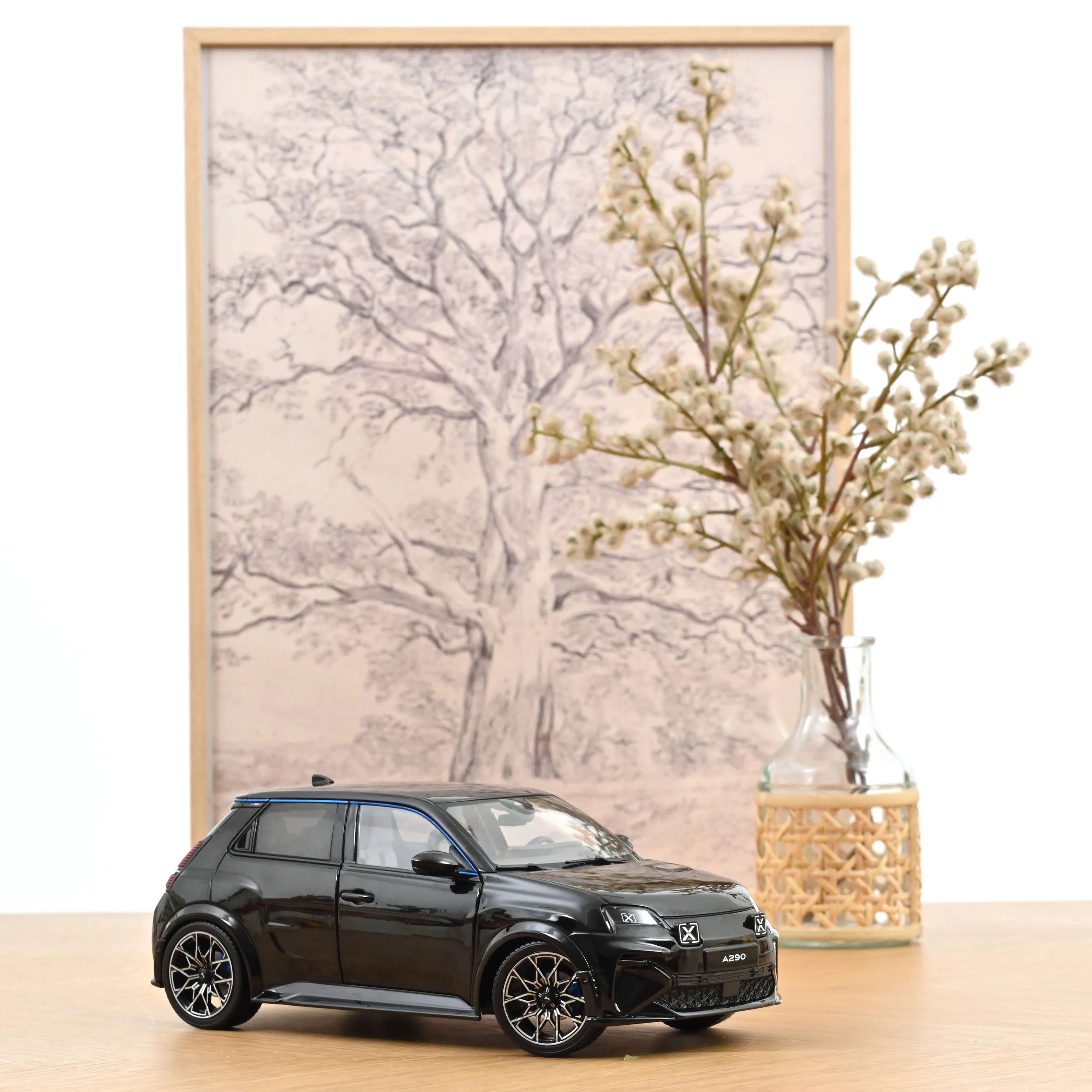 Alpine A290 GTS  2025 Noir Profond 1/18 - 300pcs