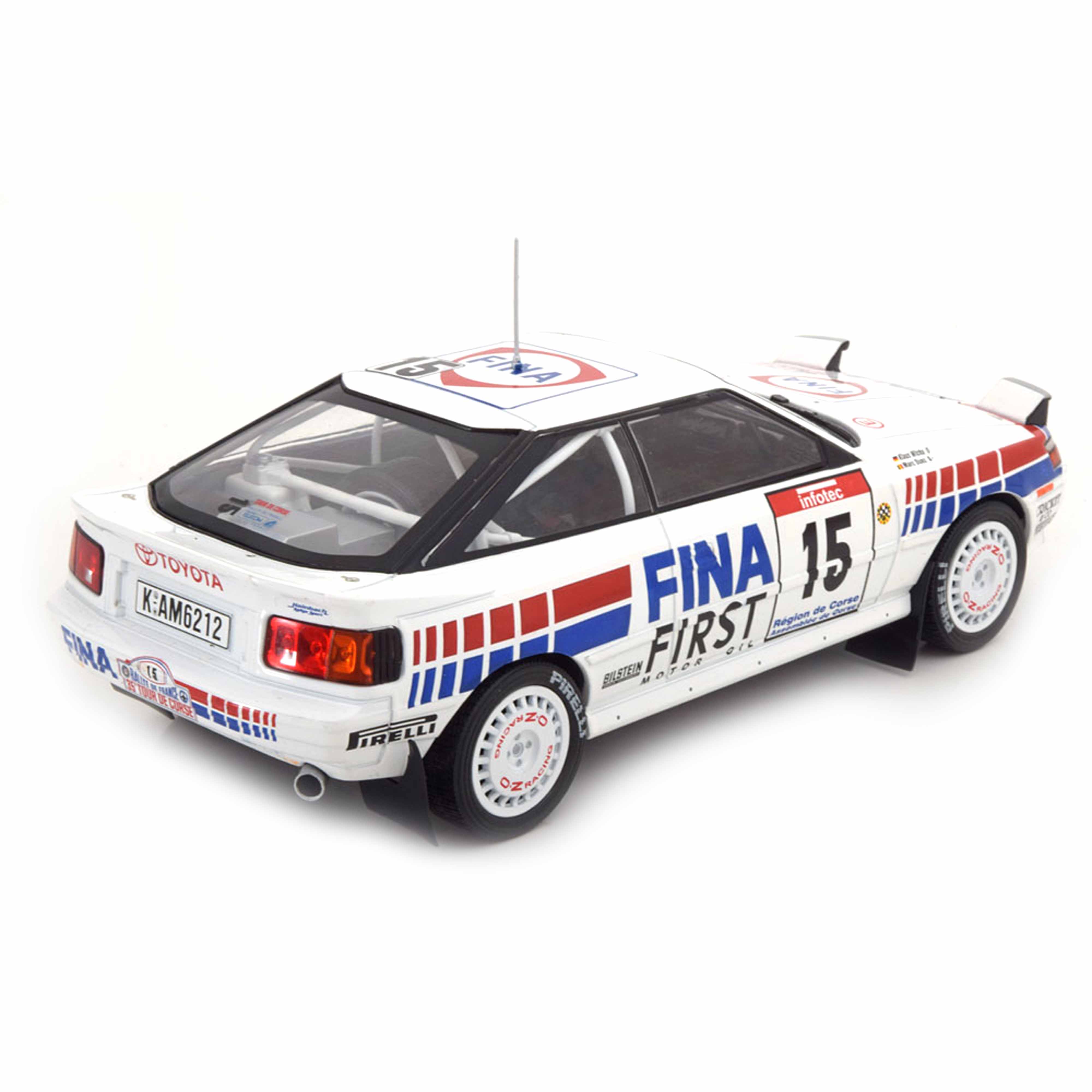 Toyota Celica N°15 Tour de Corse 1991 1/18