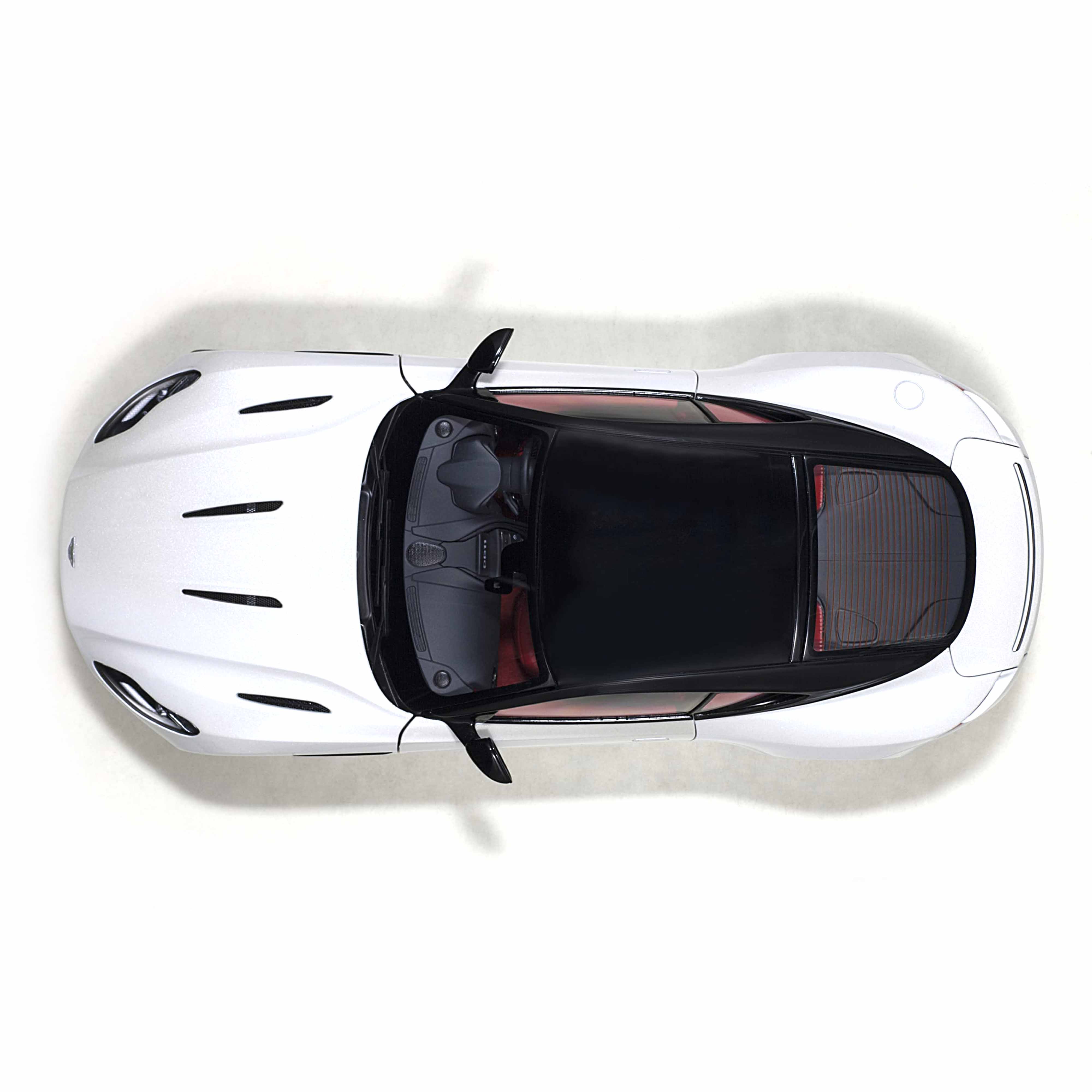 Aston Martin DB11 Givre du matin Blanc 1/18