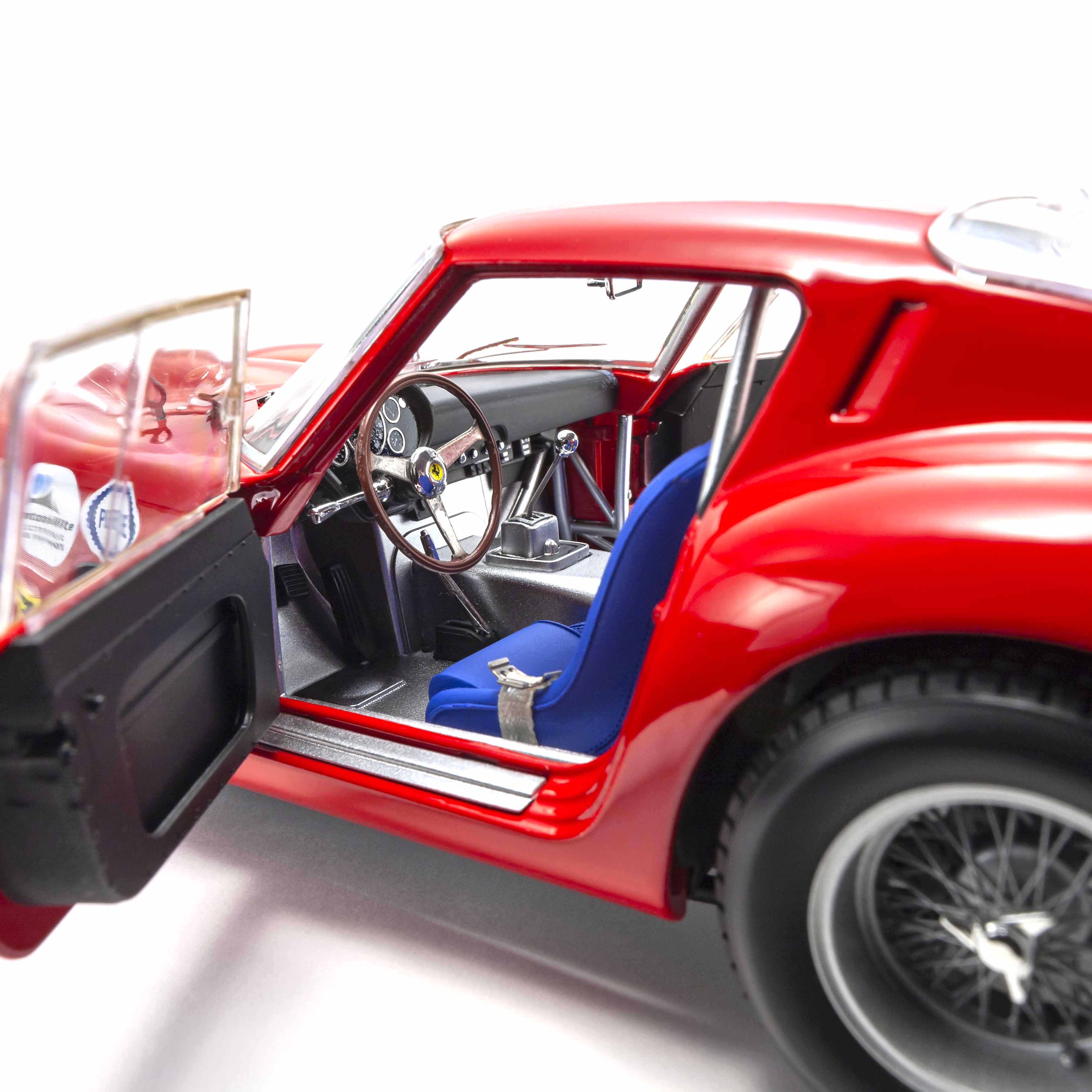 Ferrari 250 GTO 1963 Daytona 3h Rouge N°18 1/18