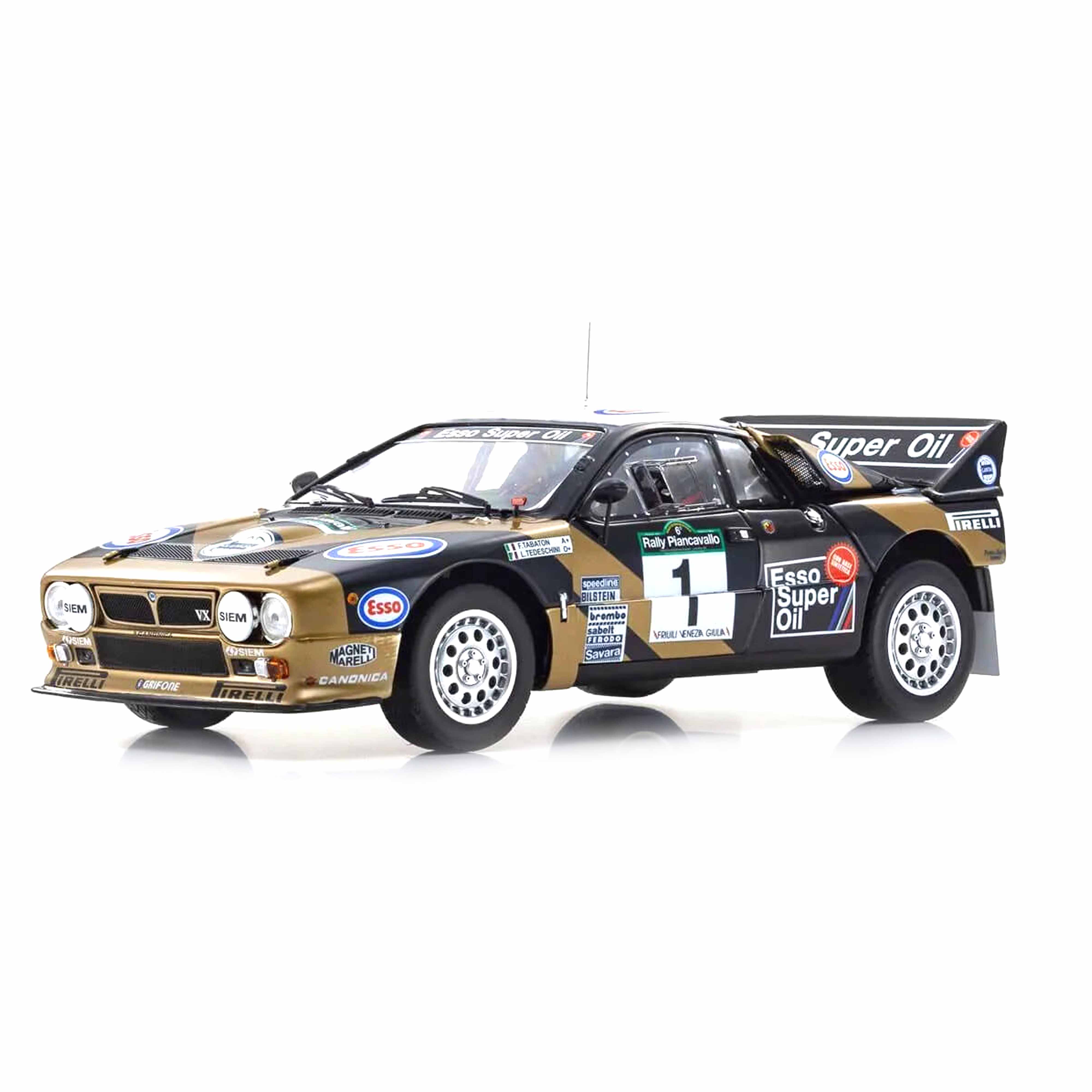 Lancia Rally 037 Winner Piancavallo 1985 N°1 Tabaton/Tedeschini 1/18