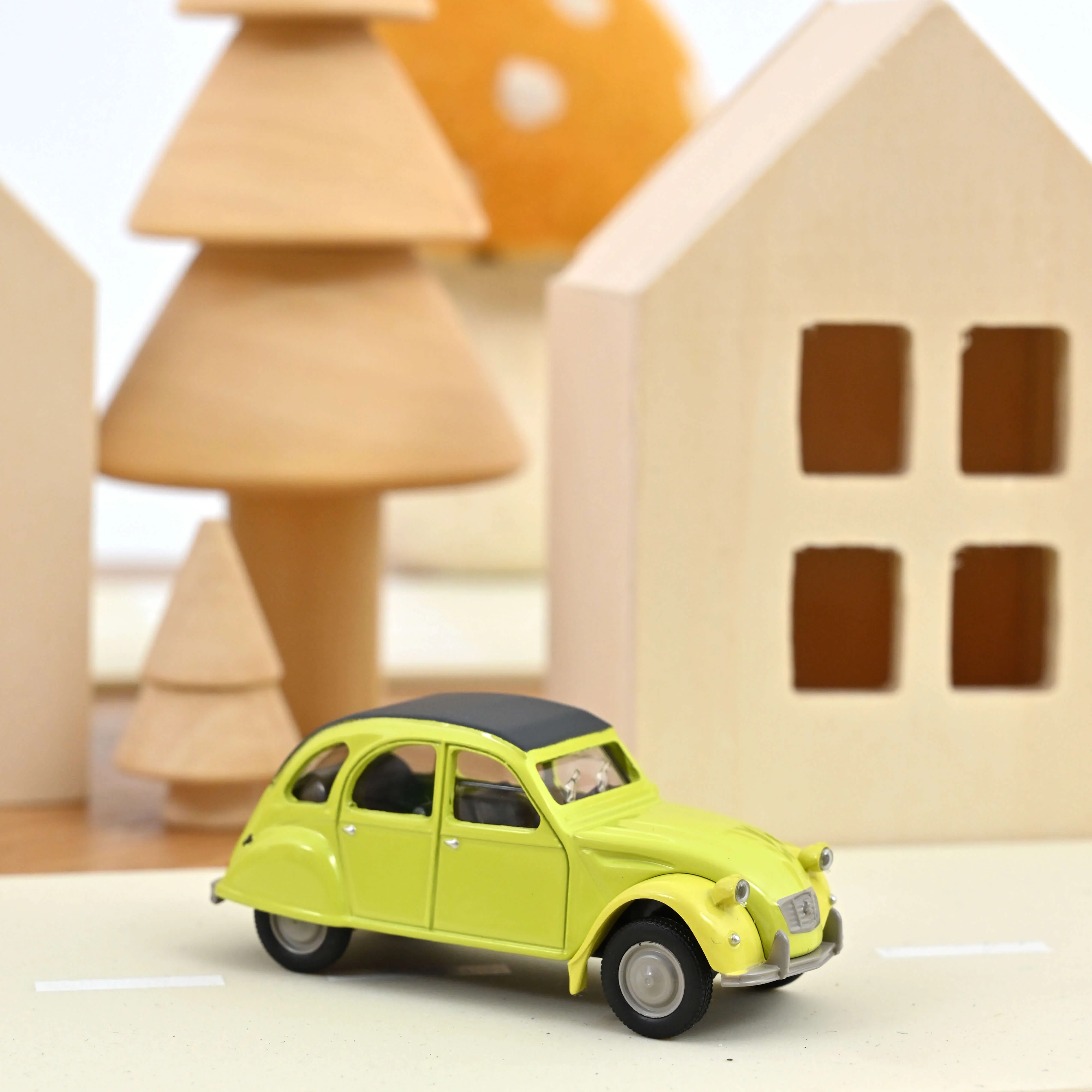 Citroën 2CV 1978 Jaune Cédrat 1/54