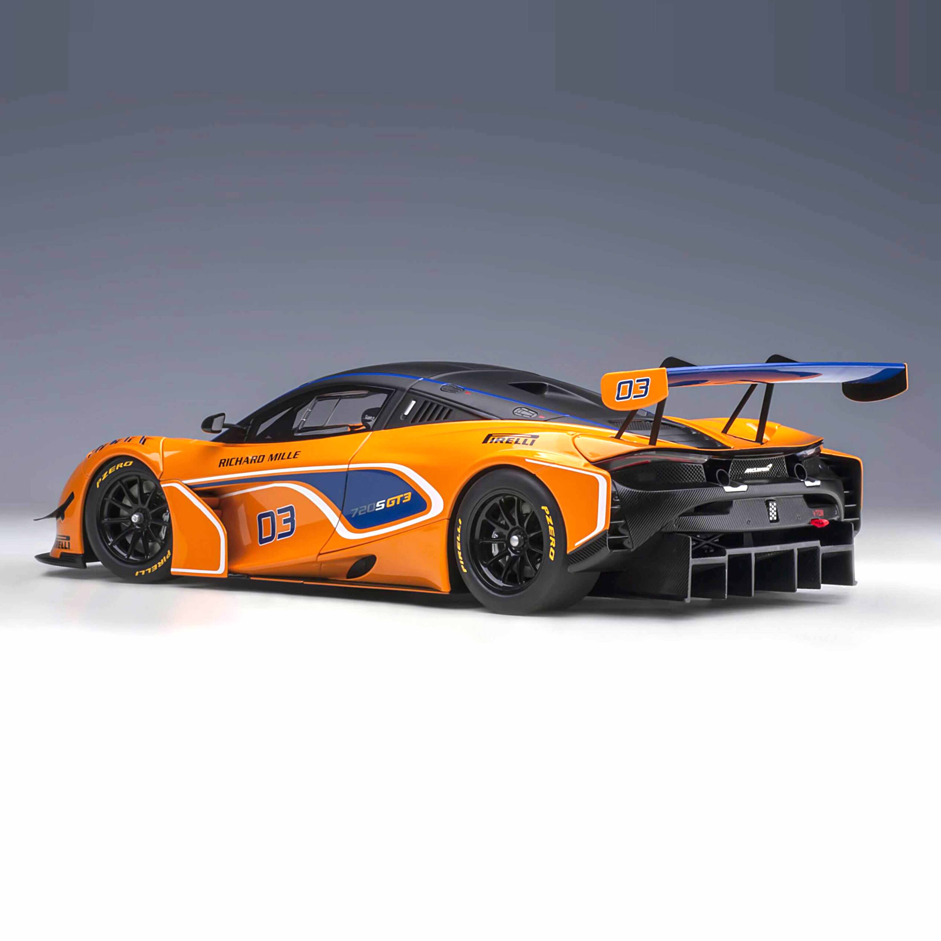 McLaren 720S GT3 2019 N°3 Orange 1/18