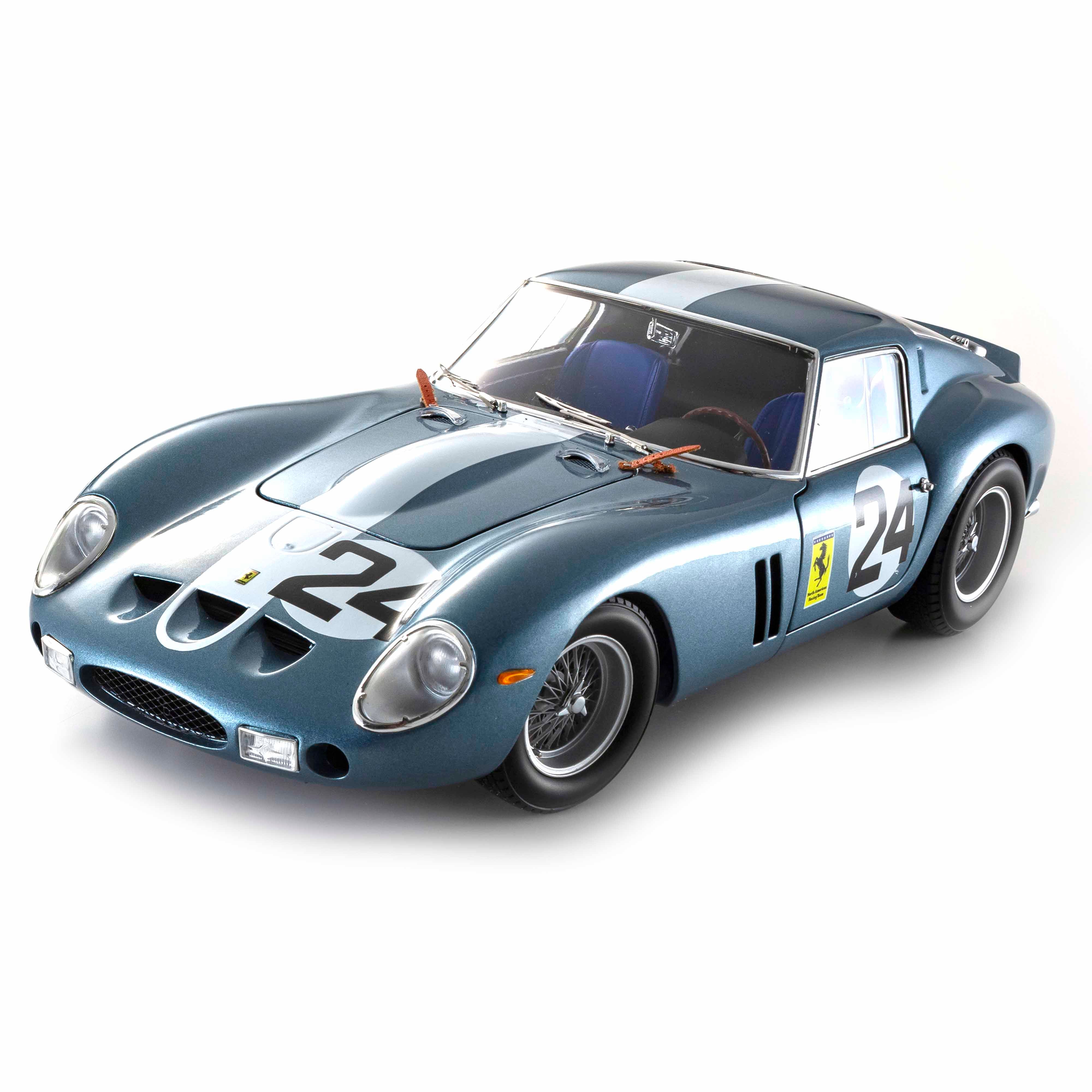 Ferrari 250 GTO 1962 Sebring Bleu N°24 1/18