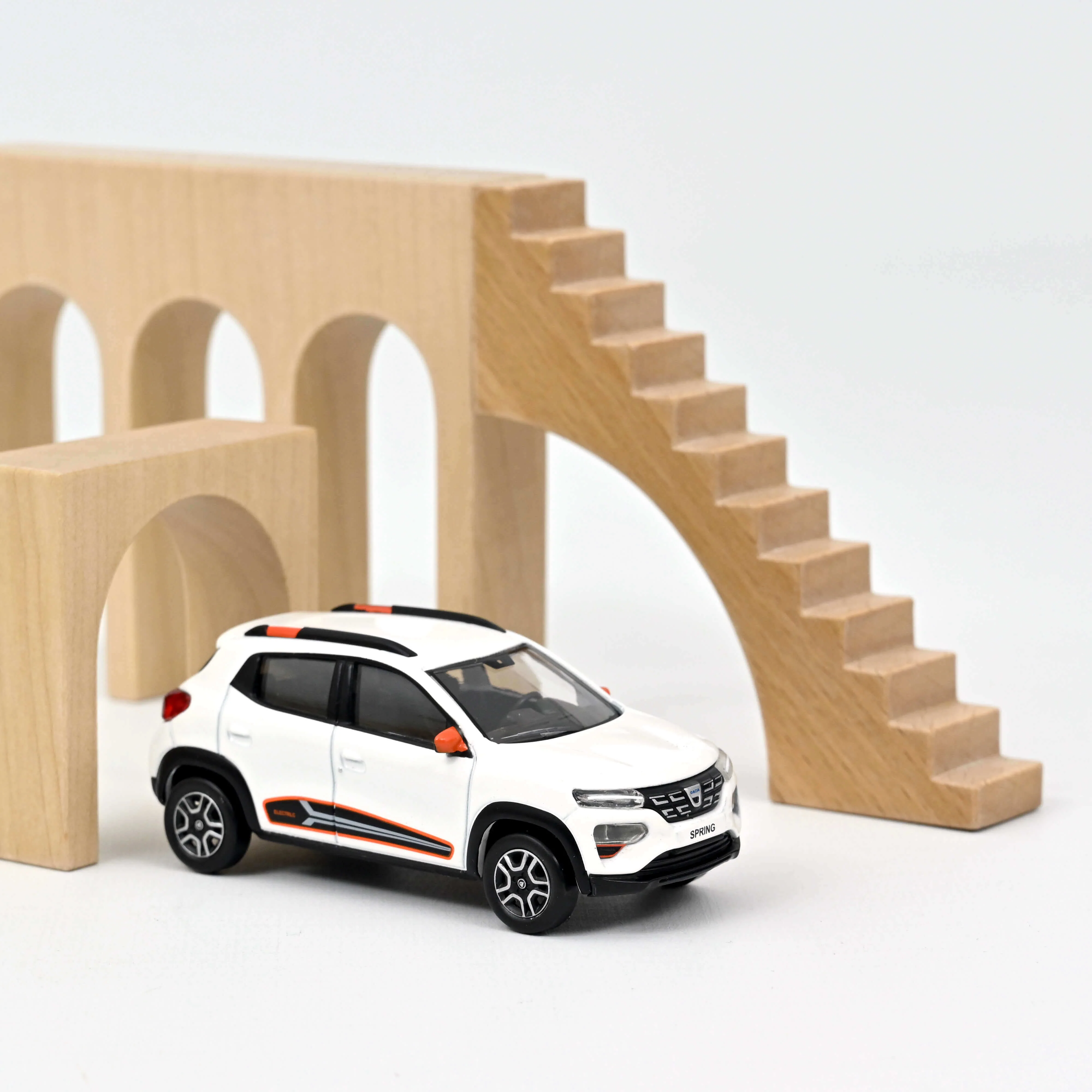 Dacia Spring Comfort Plus 2022 Blanc Kaolin 1/43