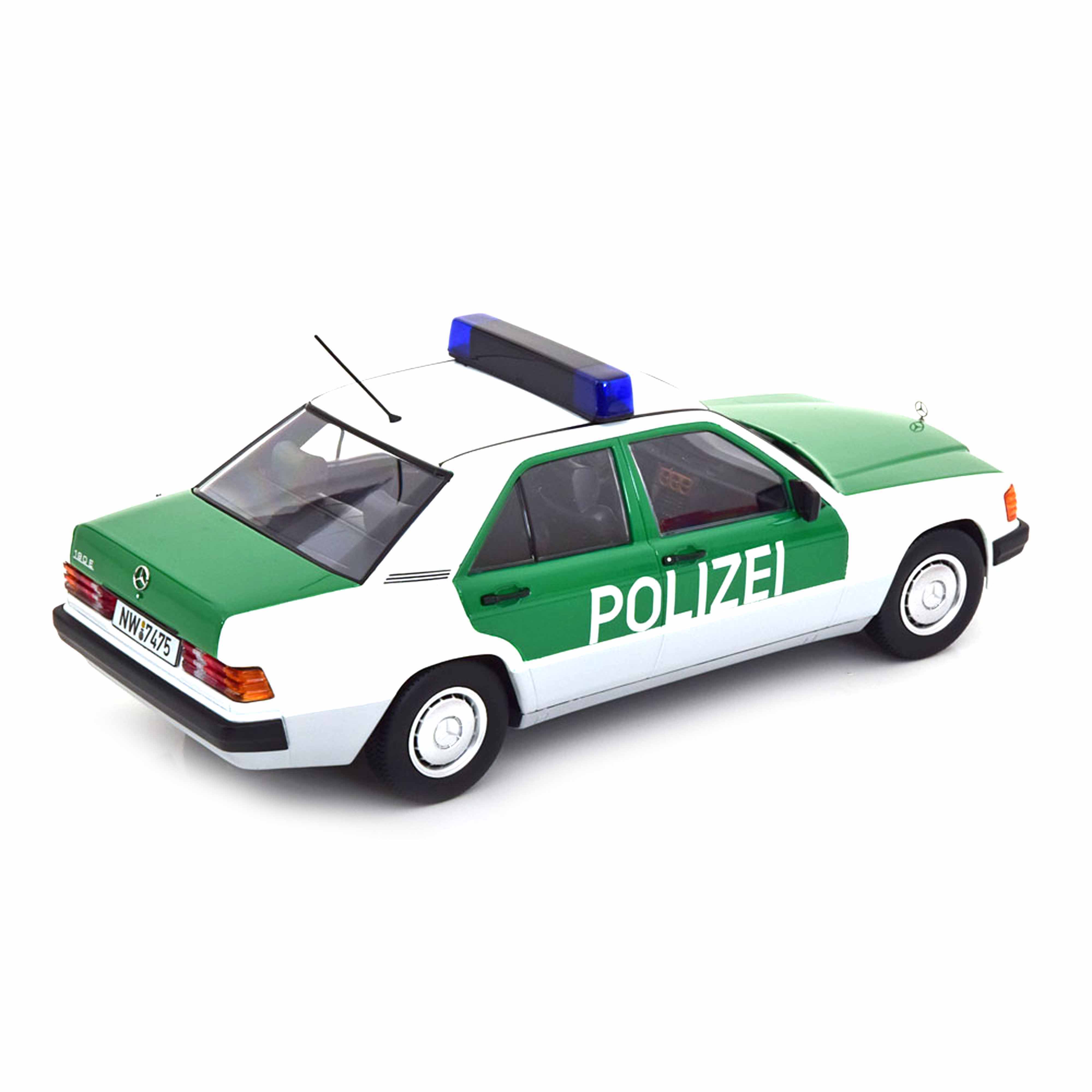 Mercedes 190E W201 1993 Polizei 1/18