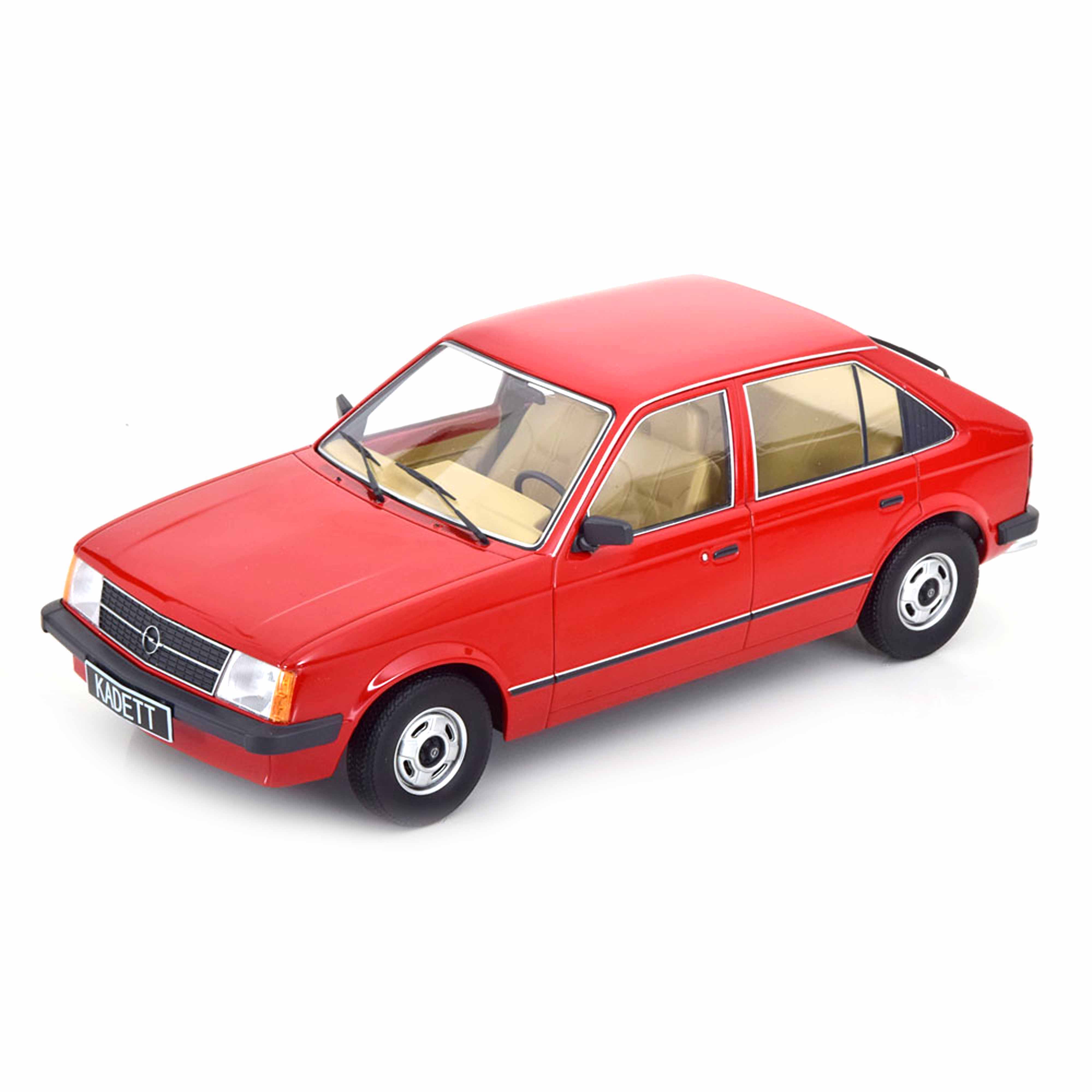 Opel Kadett D 5 portes 1984 Rouge 1/18