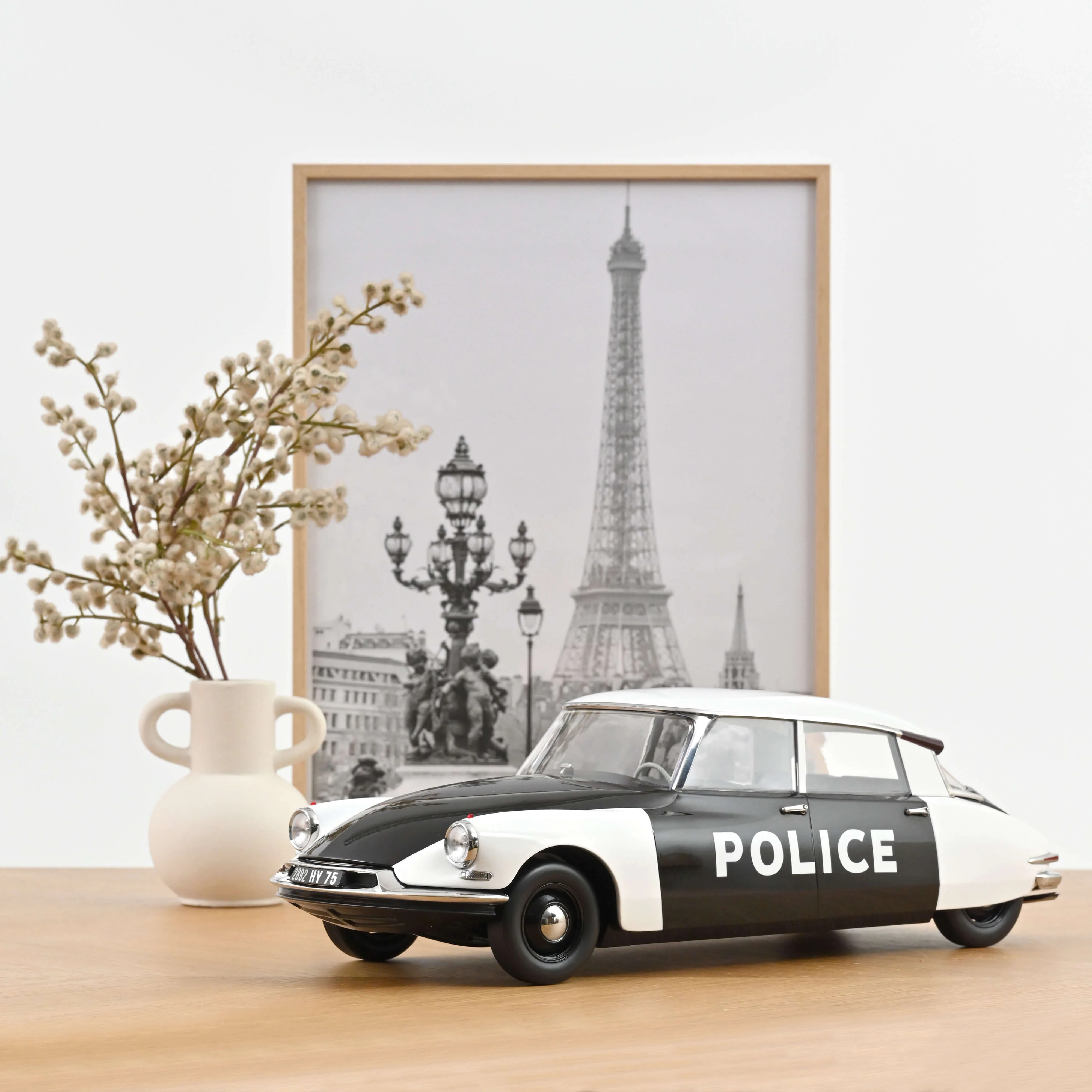 Citroën ID 19 1959 Police Pie 1/12 - 150pcs