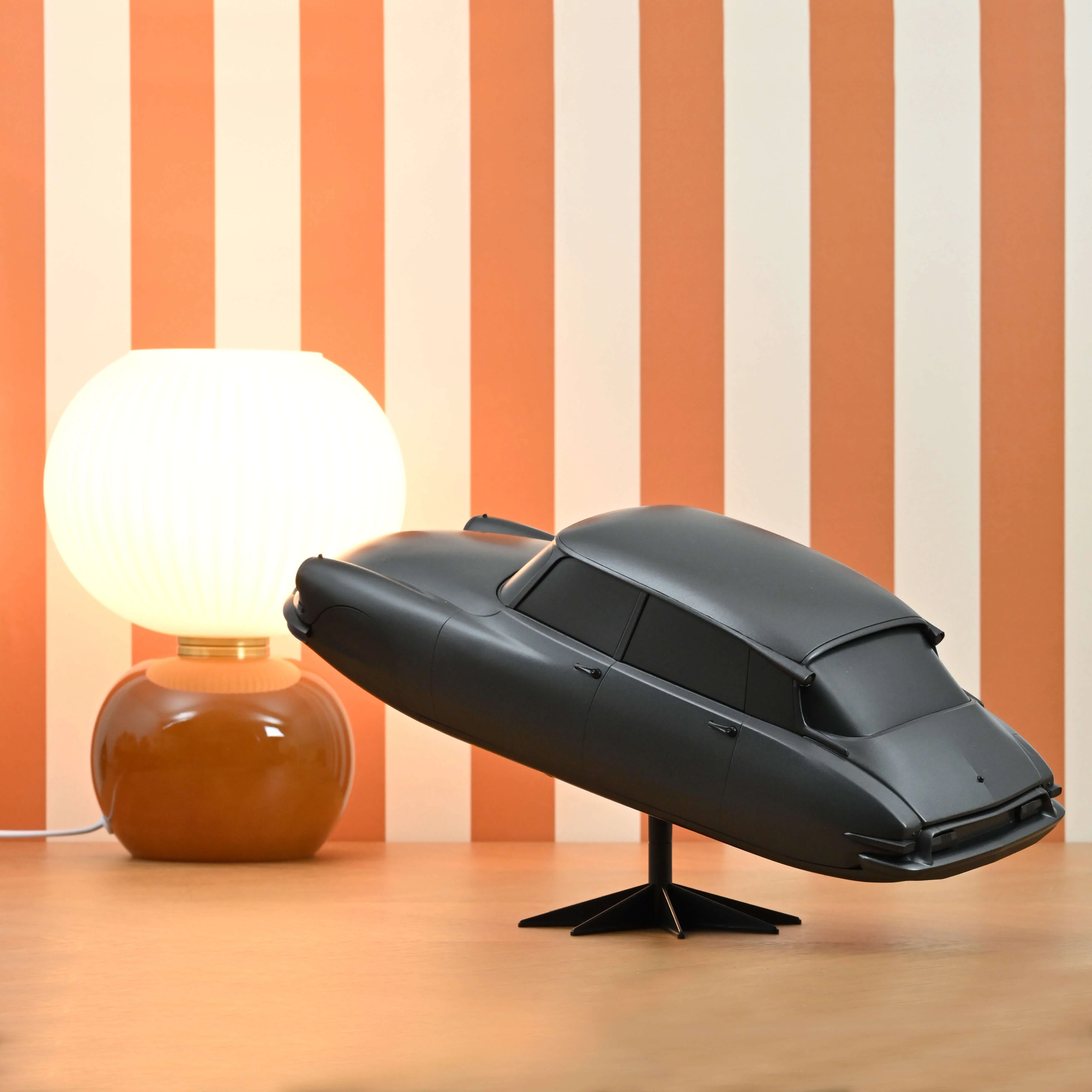 Citroën DS 19 Totem 1957 Sculpture Gris Mat 1/12 - 300pcs