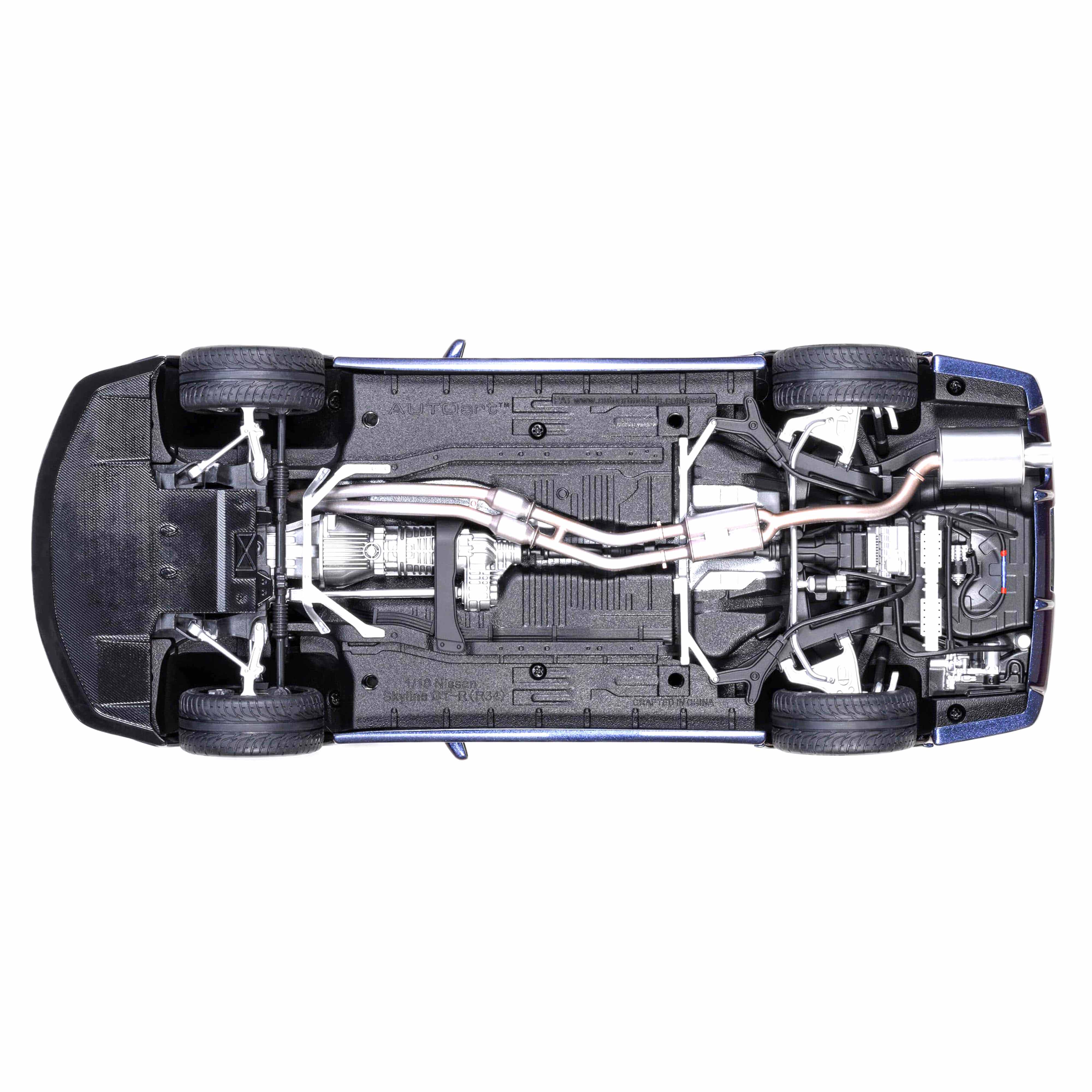 Nissan Skyline GT-R (R34) Z-Tune Violet de Minuit 1/18