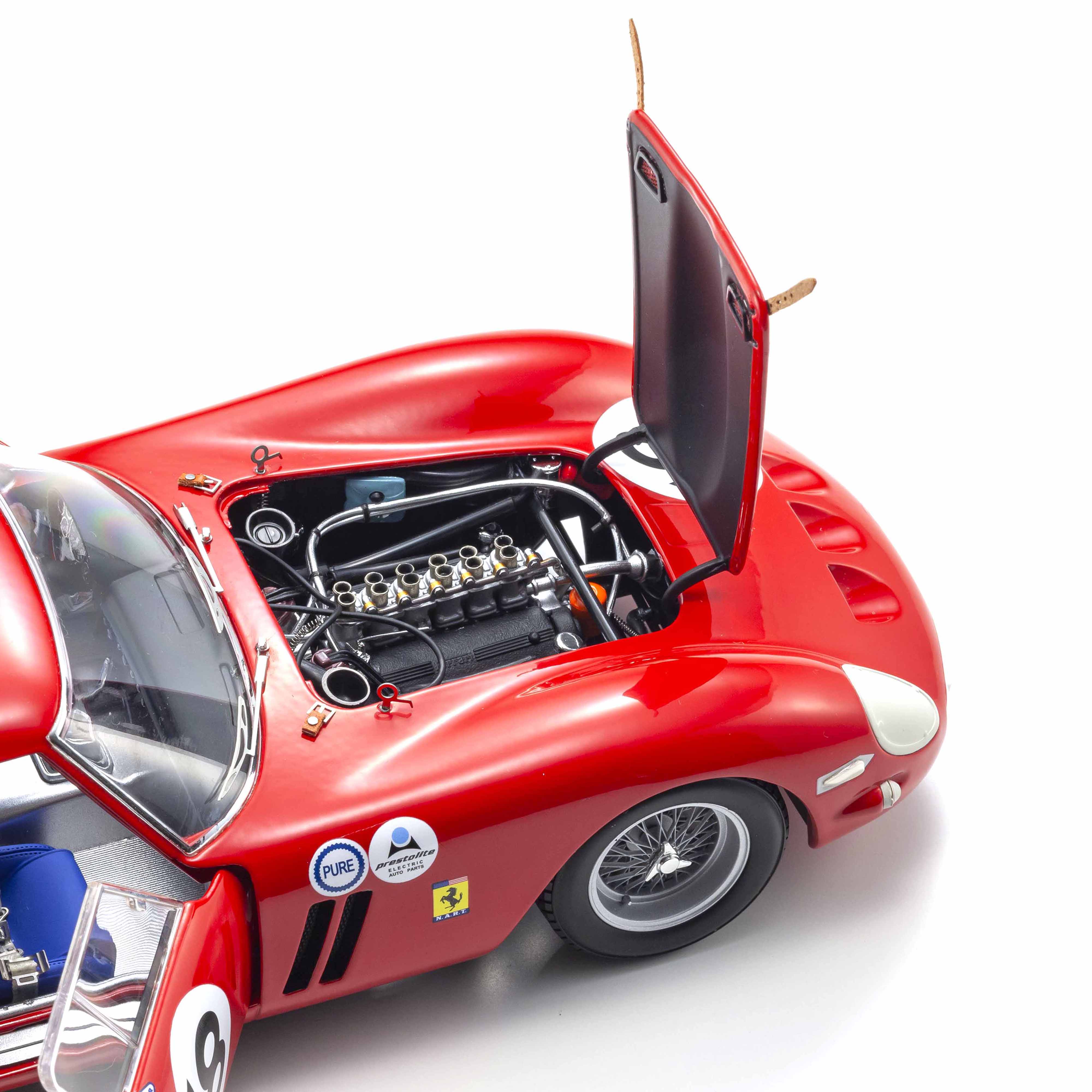 Ferrari 250 GTO 1963 Daytona 3h Rouge N°18 1/18