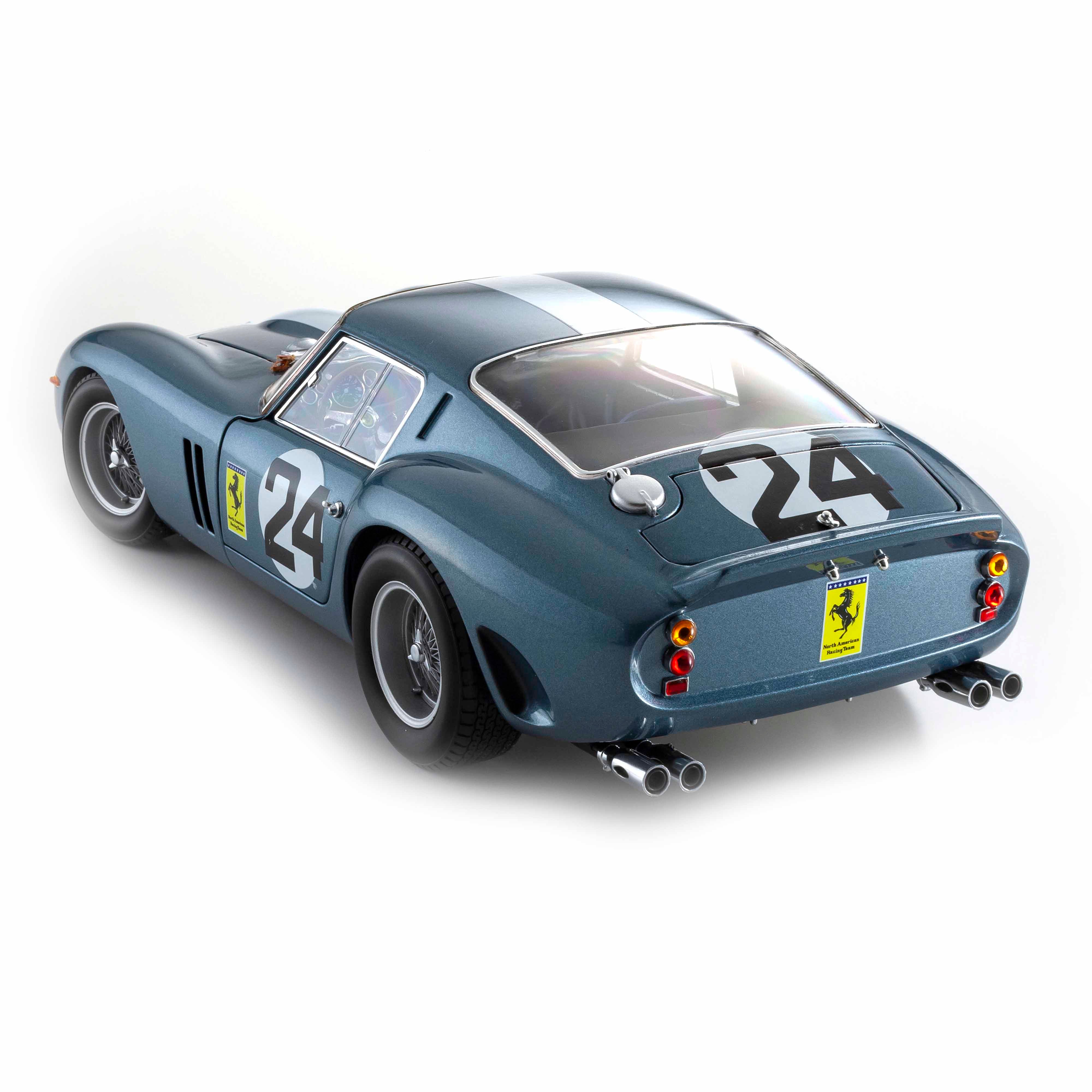 Ferrari 250 GTO 1962 Sebring Bleu N°24 1/18