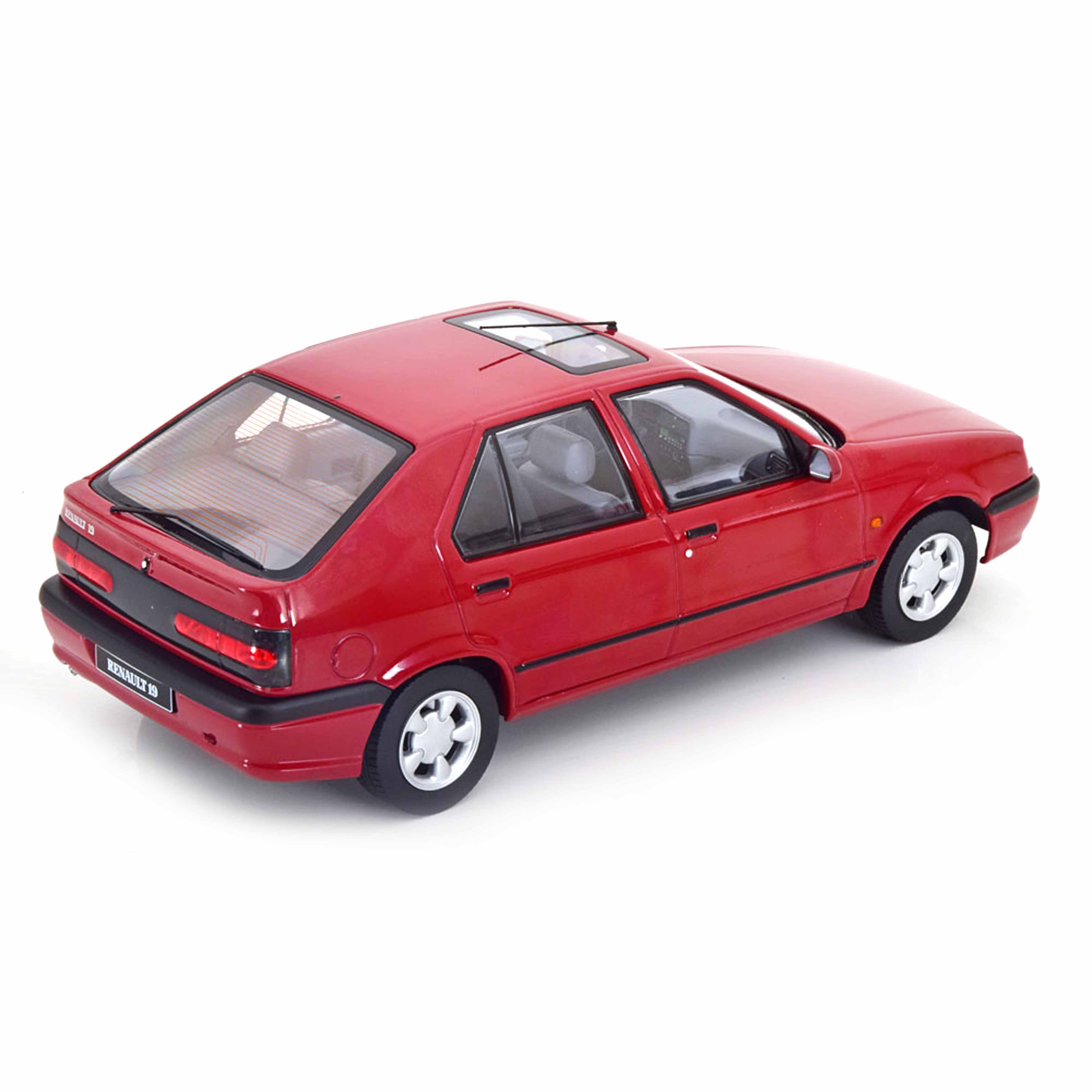 Renault 19 1994 Rouge métallisé 1/18