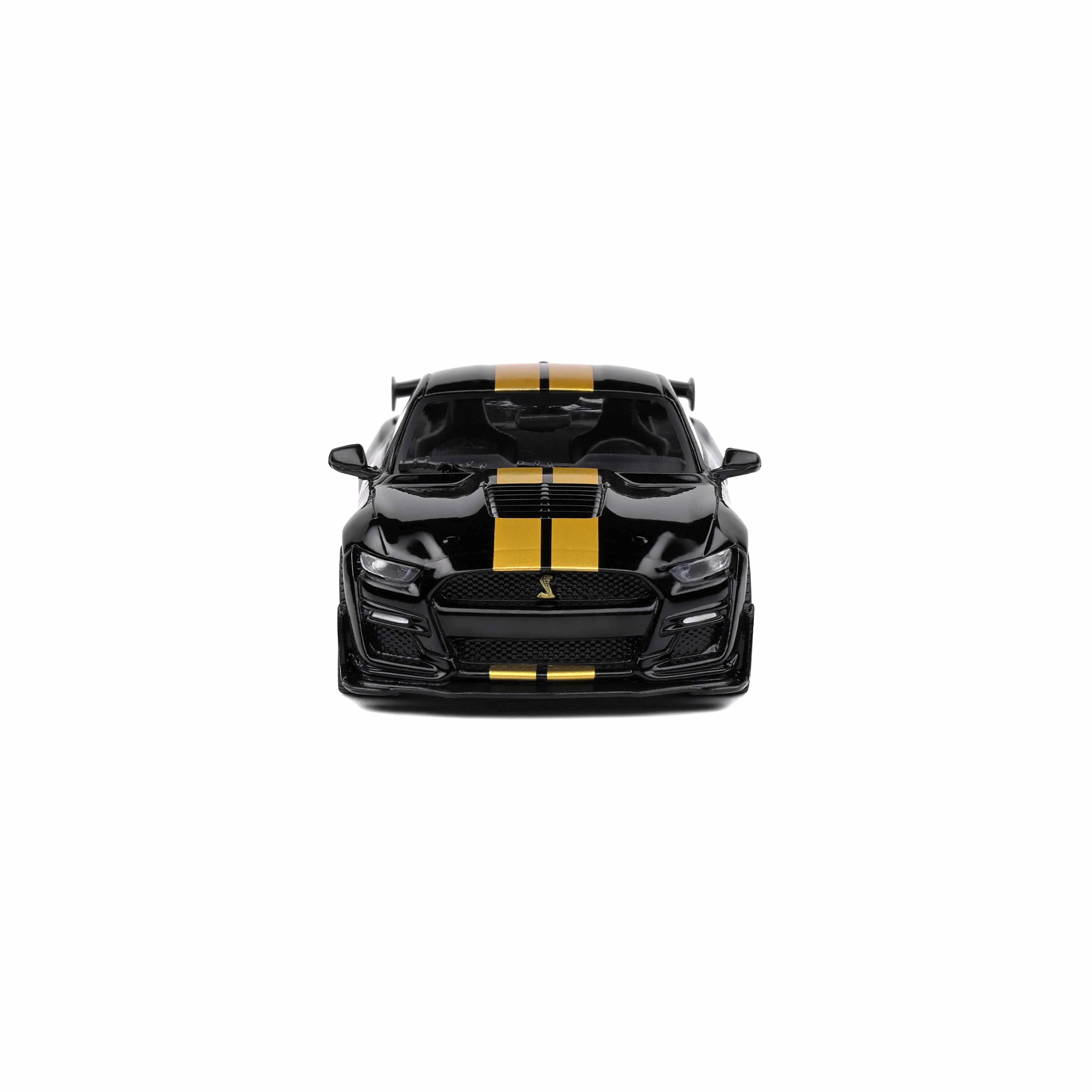 Shelby Mustang GT500 Noir avec Bandes Dorées 2020 1/43