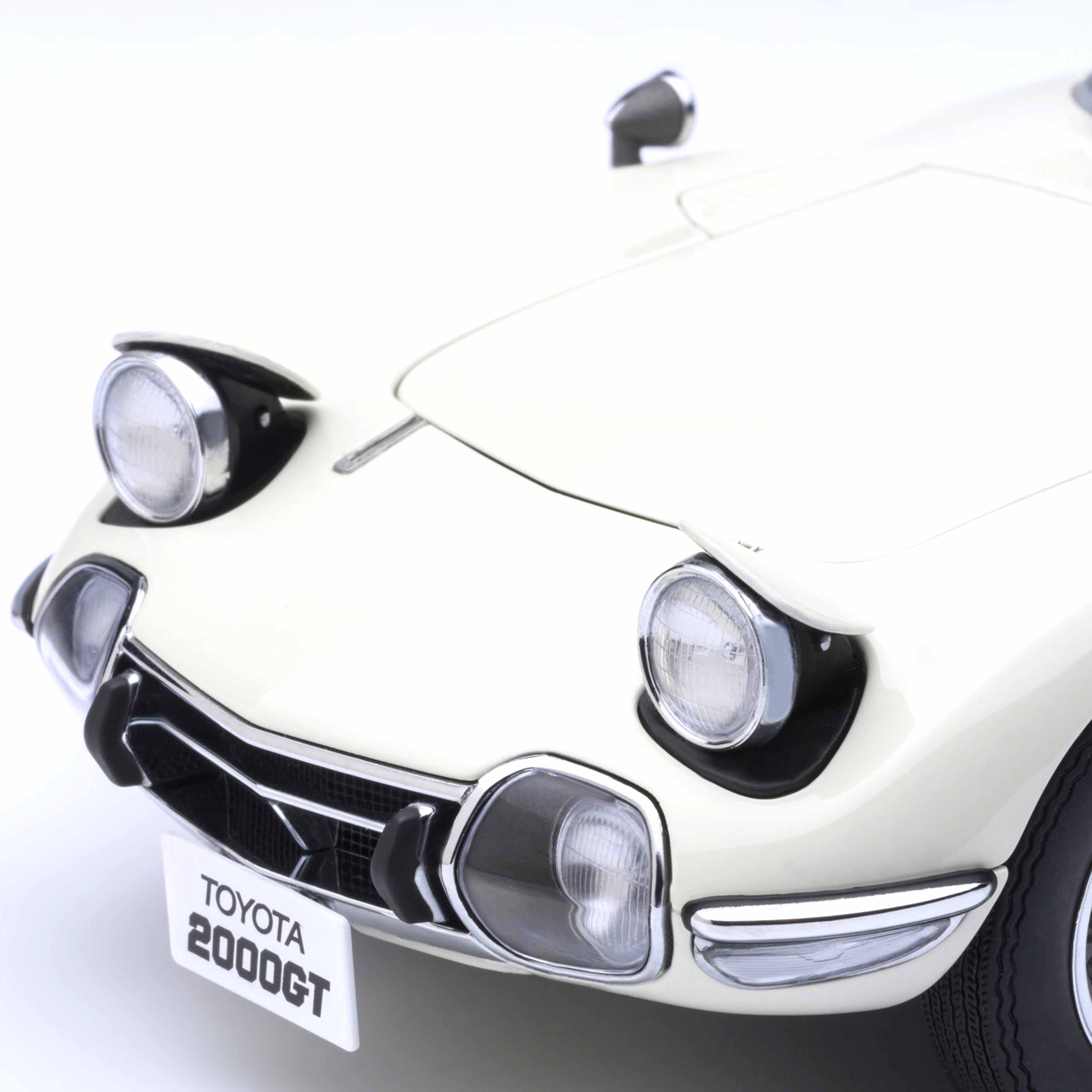 Toyota 2000GT 1967 Blanc 1/18