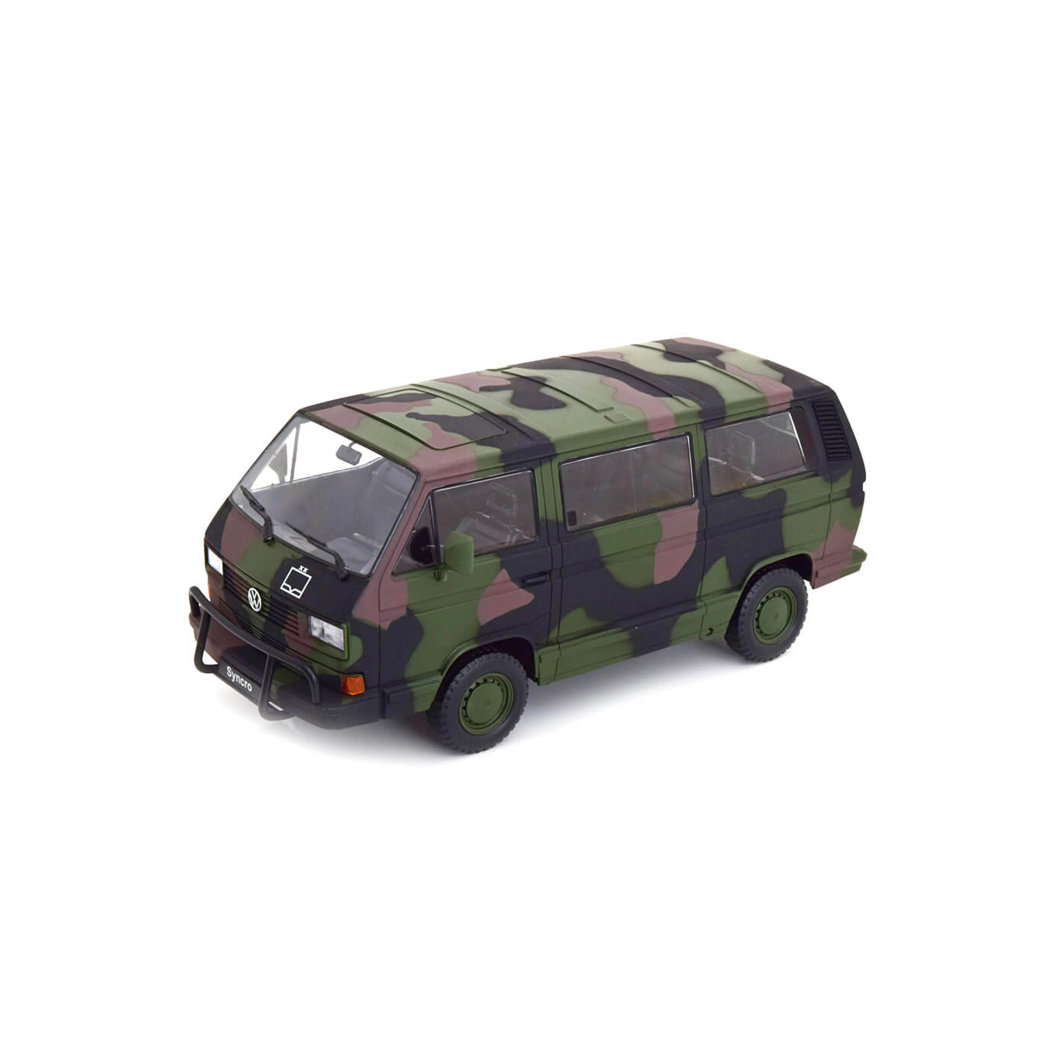 VW Bus T3 Multivan Magnum 1987 Camouflage Militaire 1/18