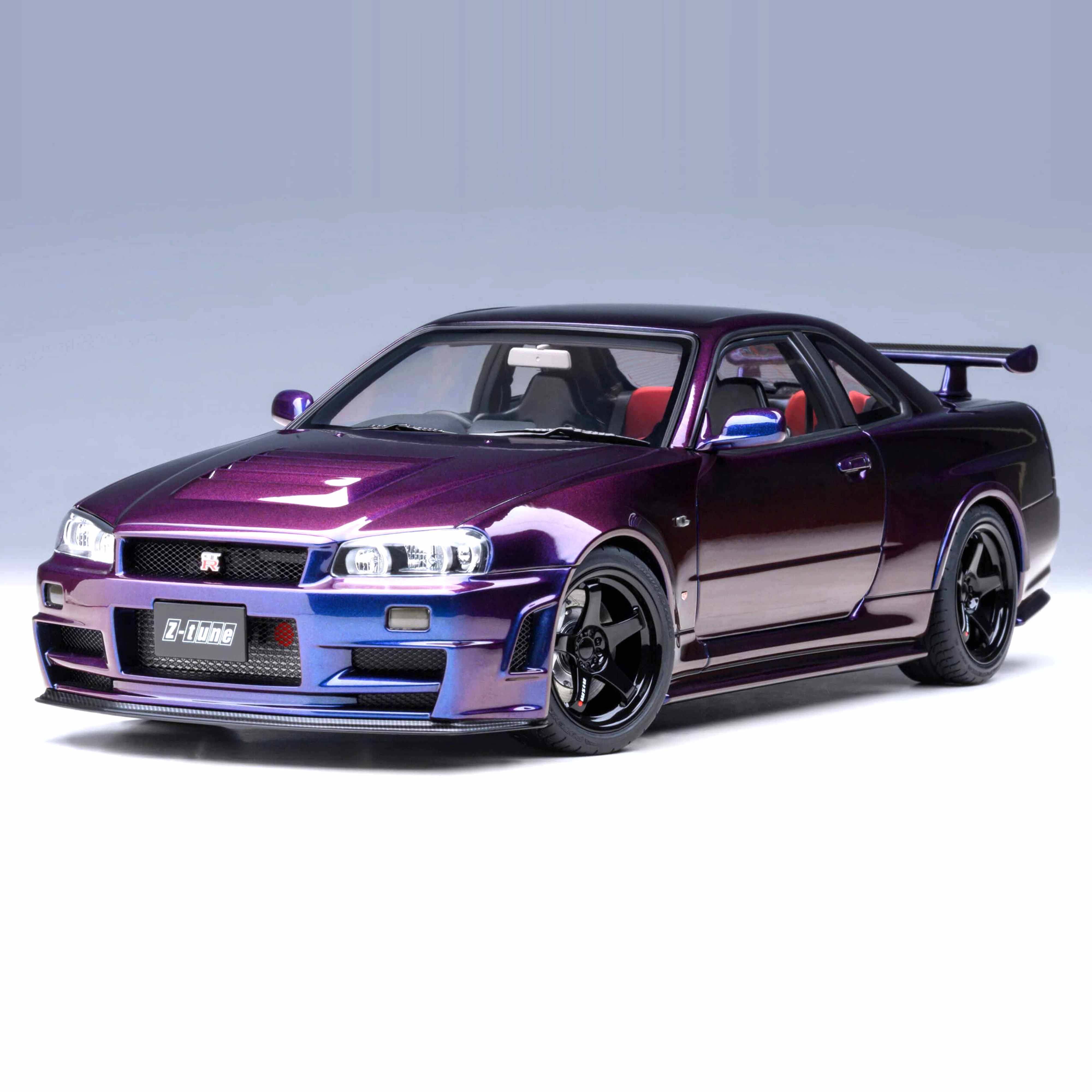 Nissan Skyline GT-R (R34) Z-Tune Violet de Minuit 1/18