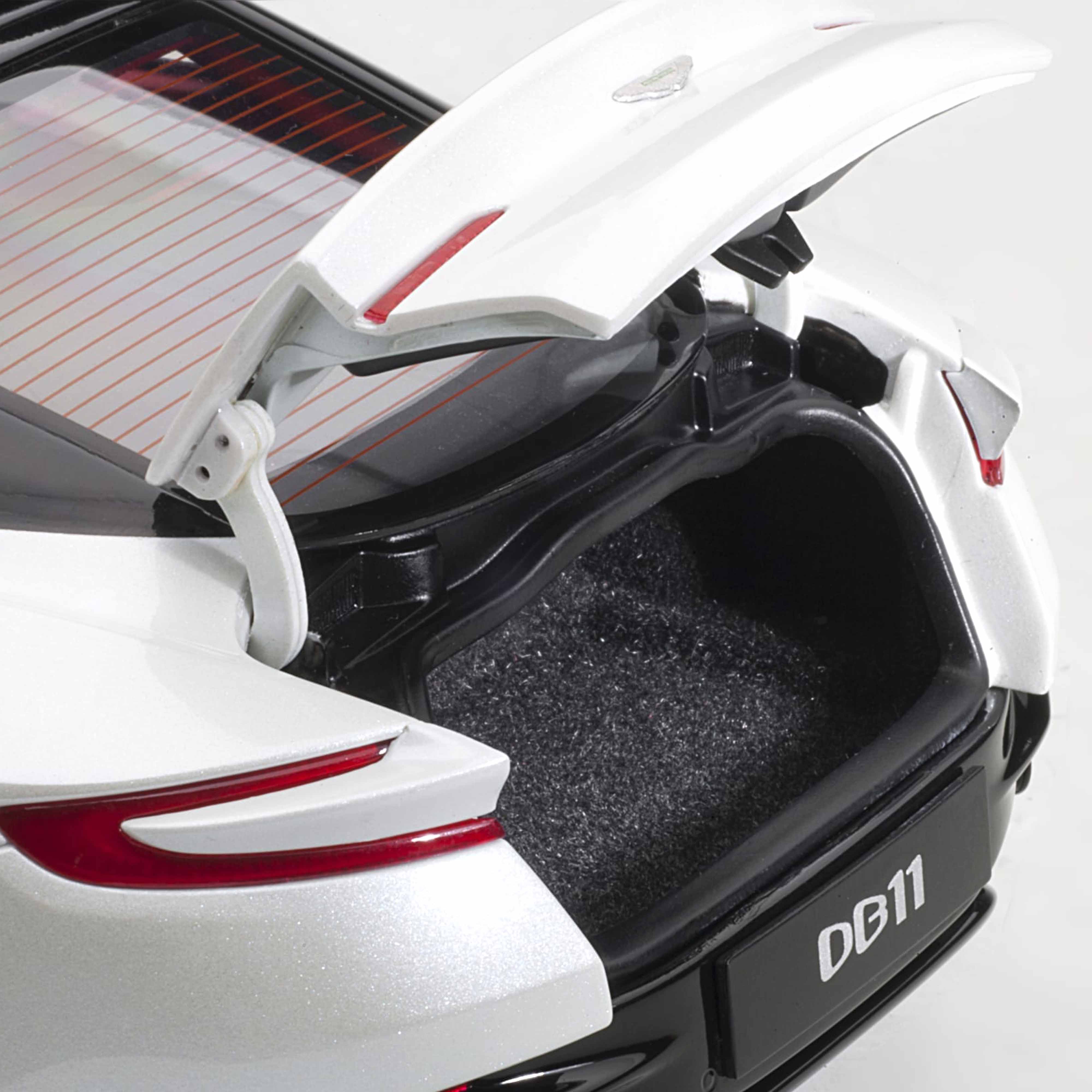 Aston Martin DB11 Givre du matin Blanc 1/18