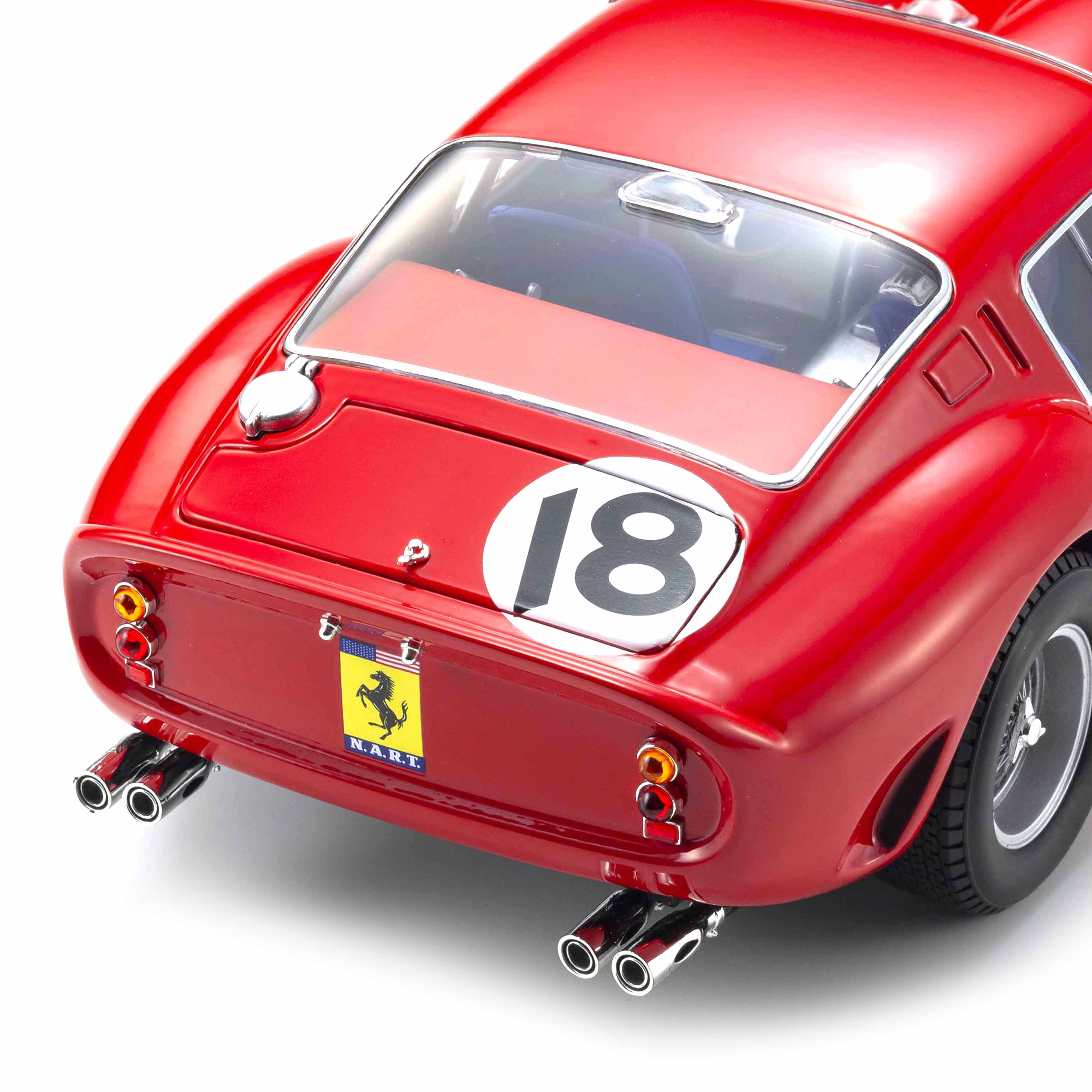Ferrari 250 GTO 1963 Daytona 3h Rouge N°18 1/18
