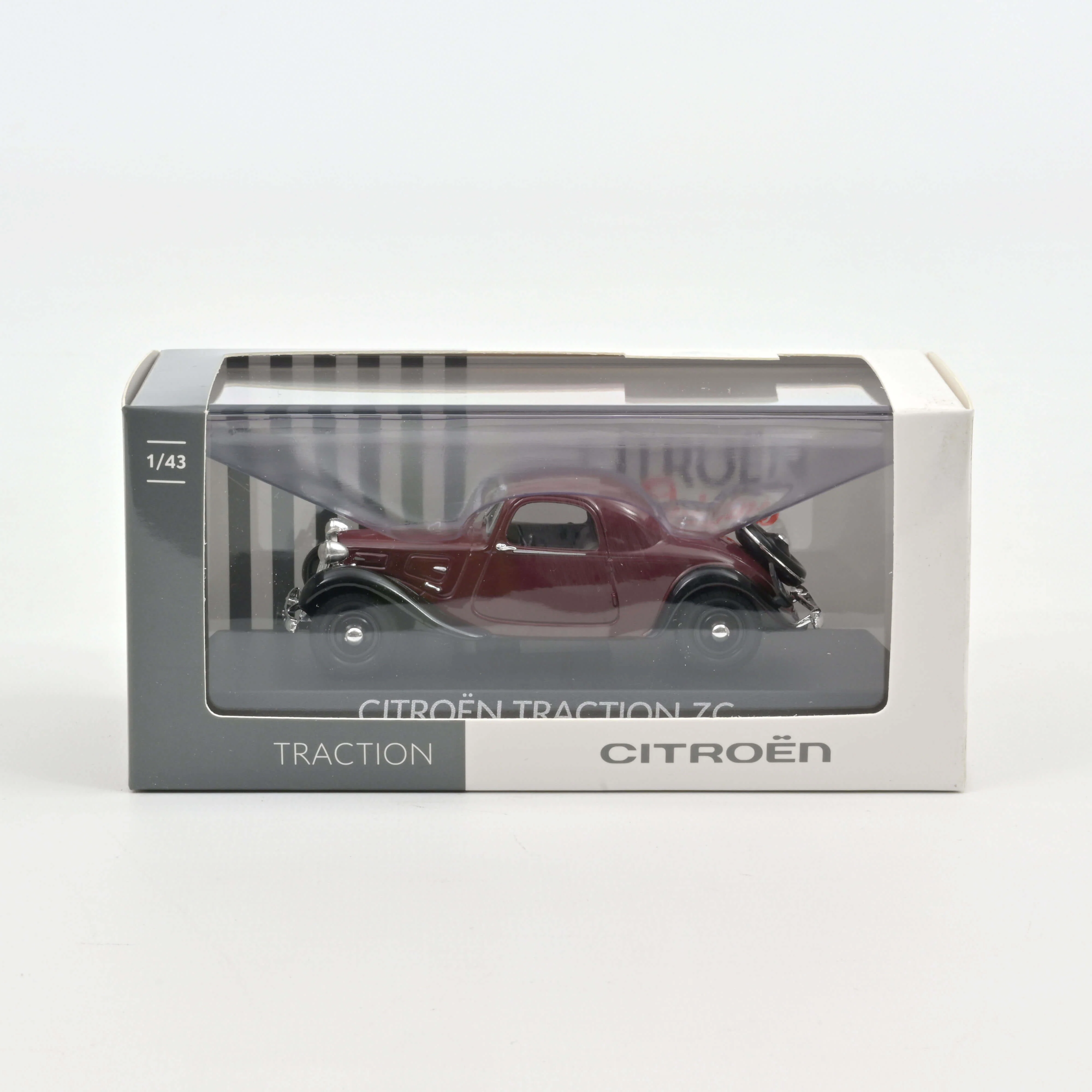 Citroën Traction 7C Faux Cabriolet 1937 Rouge Foncé 1/43
