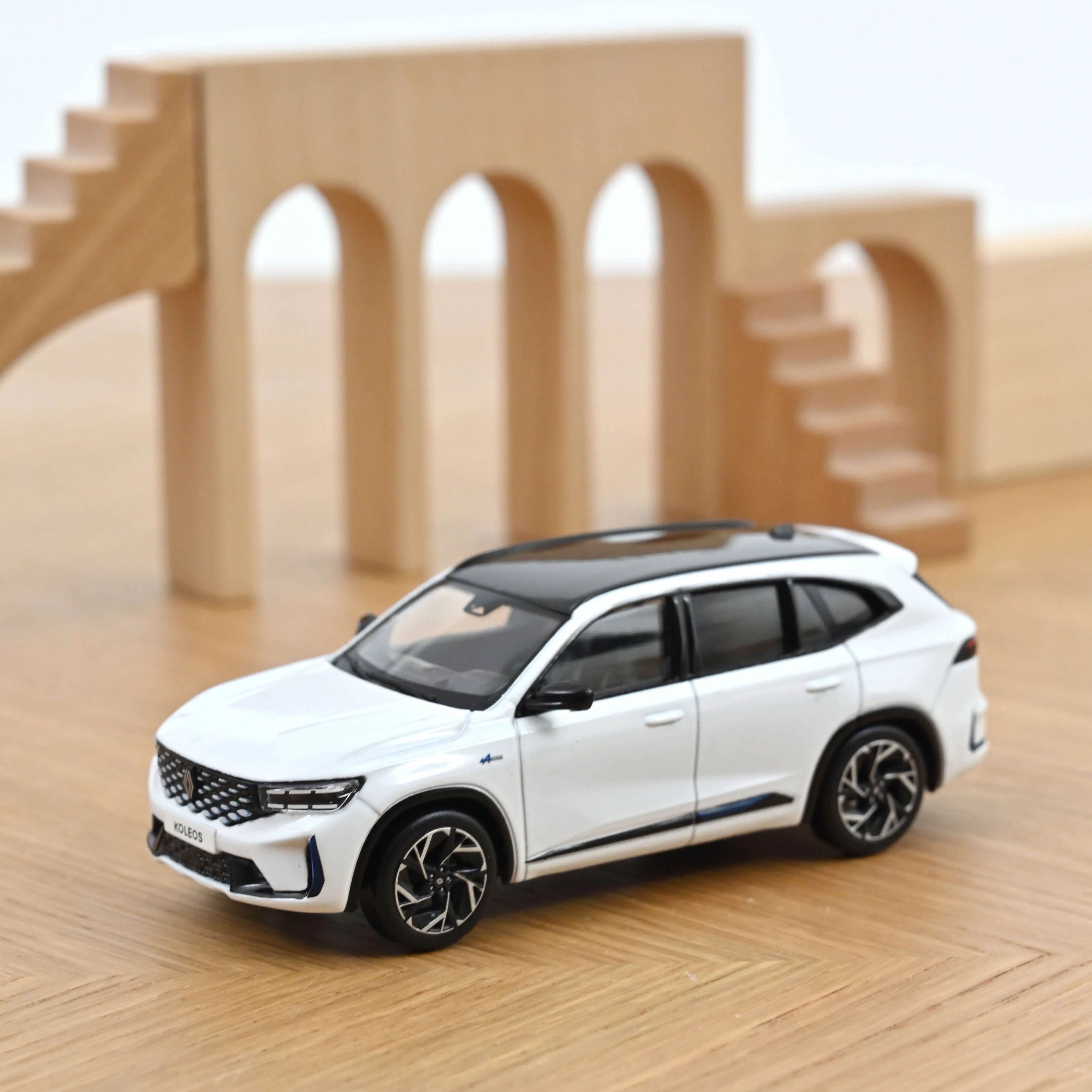 Renault Koleos 2025 Blanc Perlé 1/43
