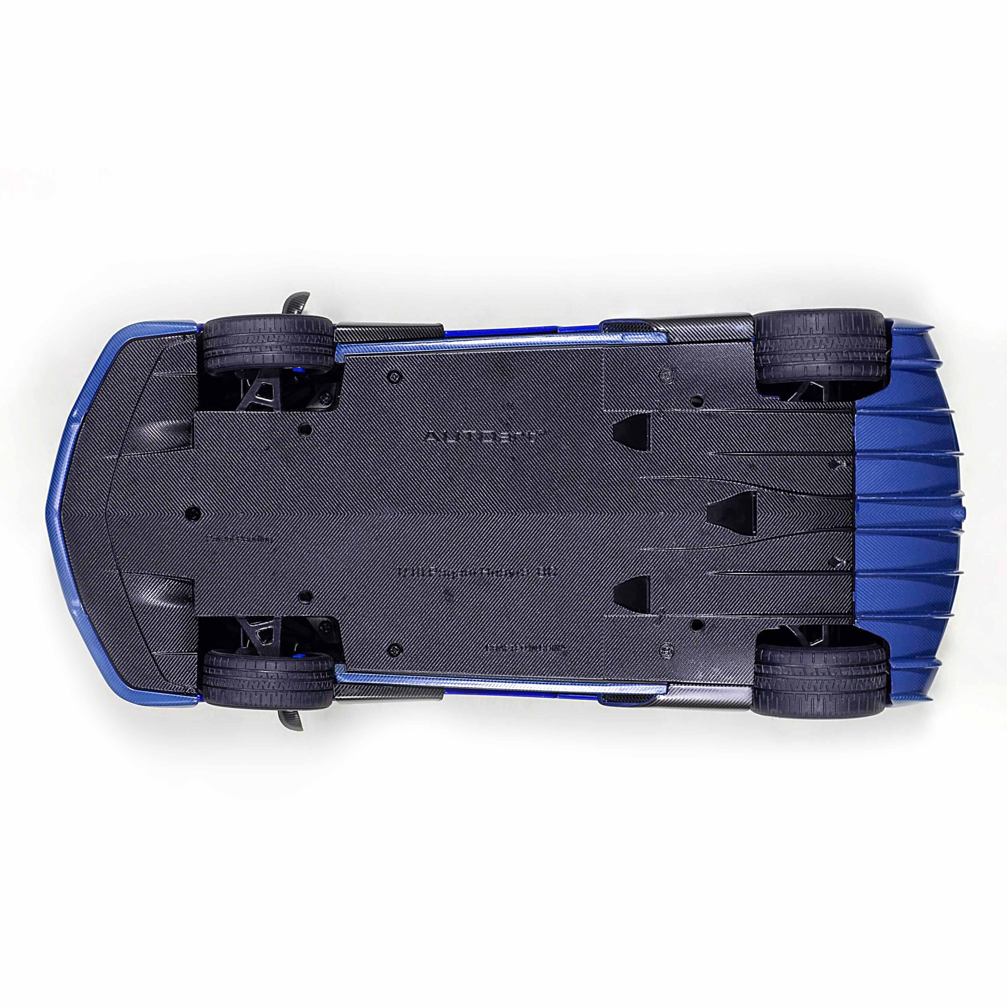 Pagani Huayra BC 2016 Bleu Carbone/Carbone 1/18