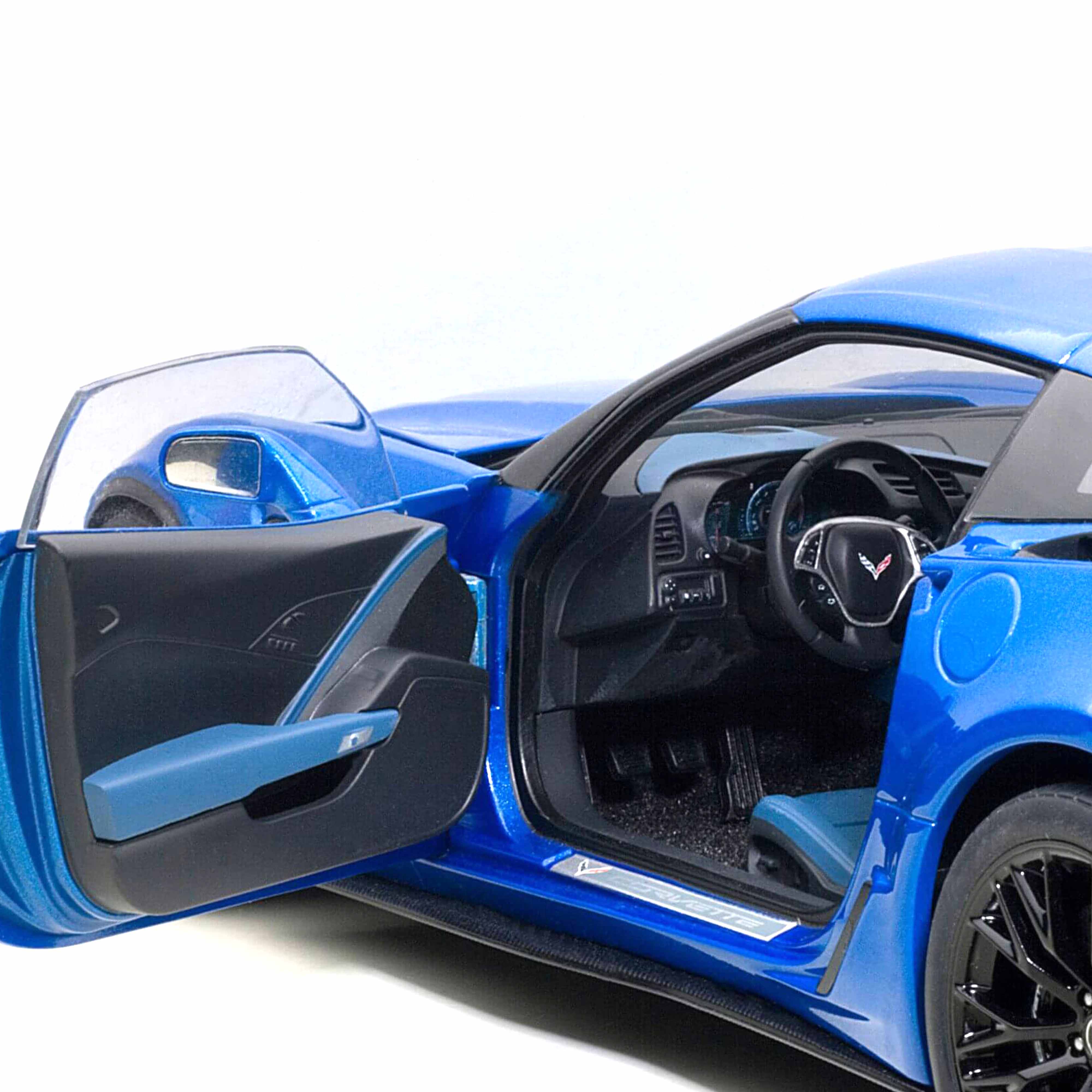 Chevrolet Corvette C7 Z06 2014 Bleu 1/18