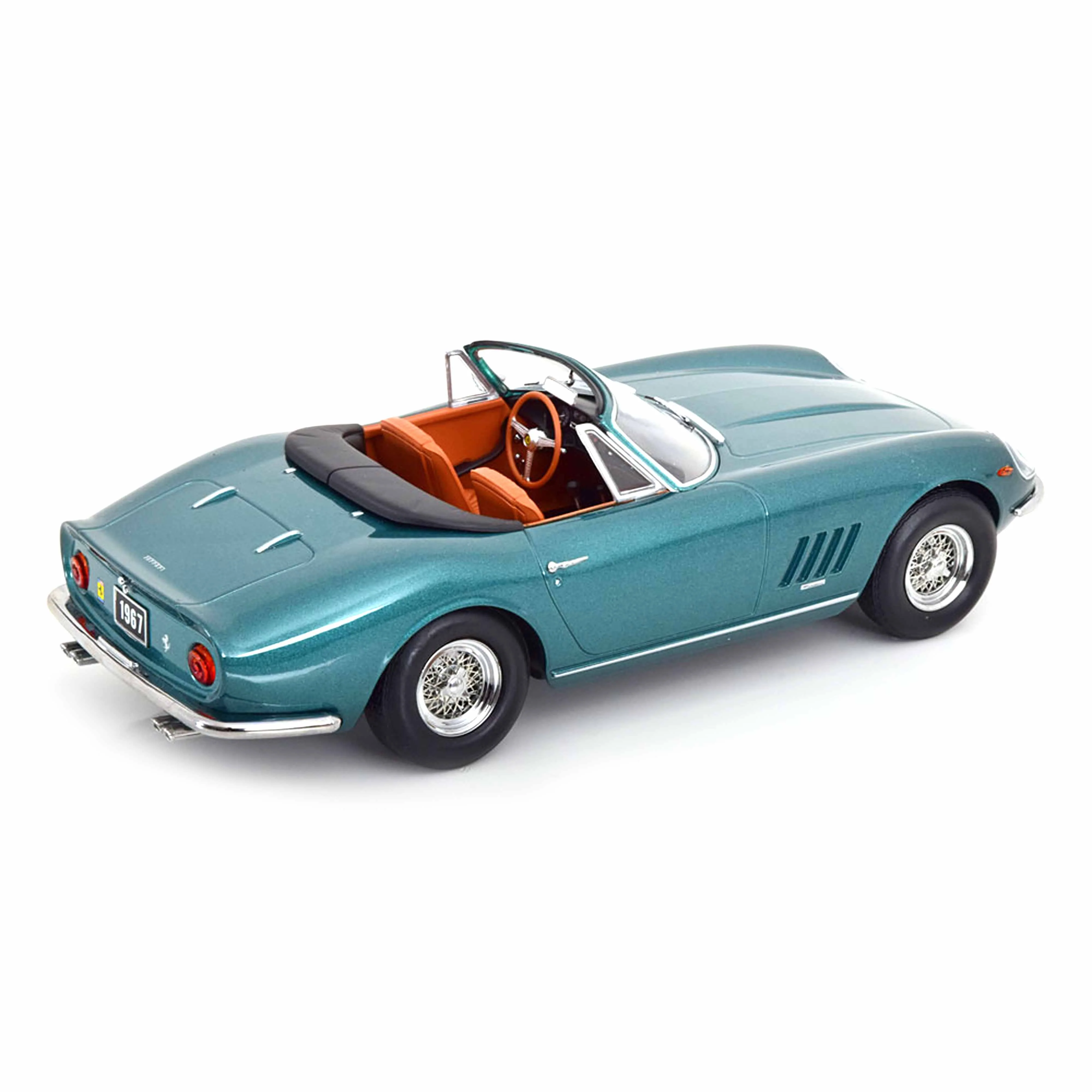 Ferrari 275 GTB4 NART Spyder 1967 Vert Métallisé 1/18