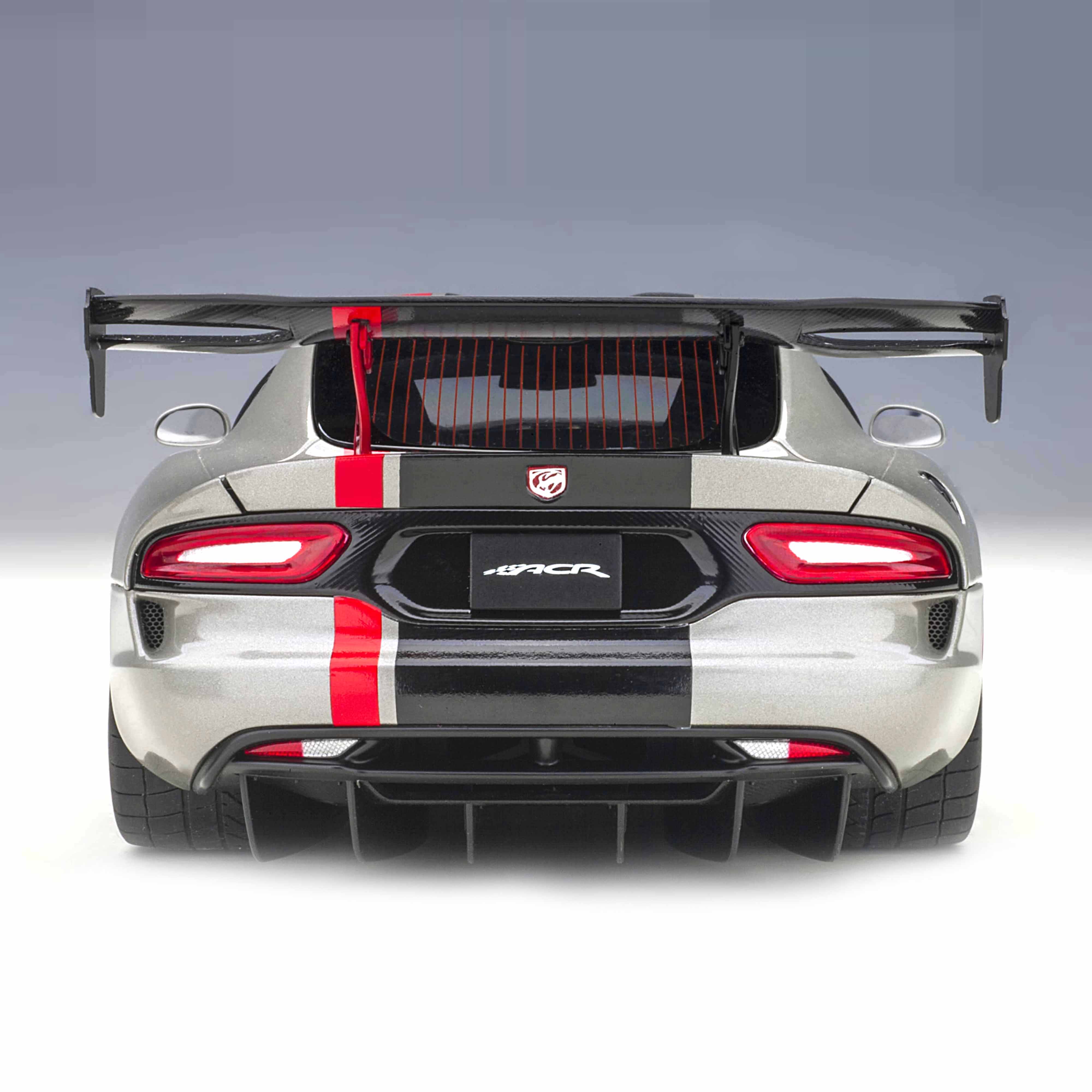 Dodge Viper ACR 2017 Argent Billet Métallisé 1/18