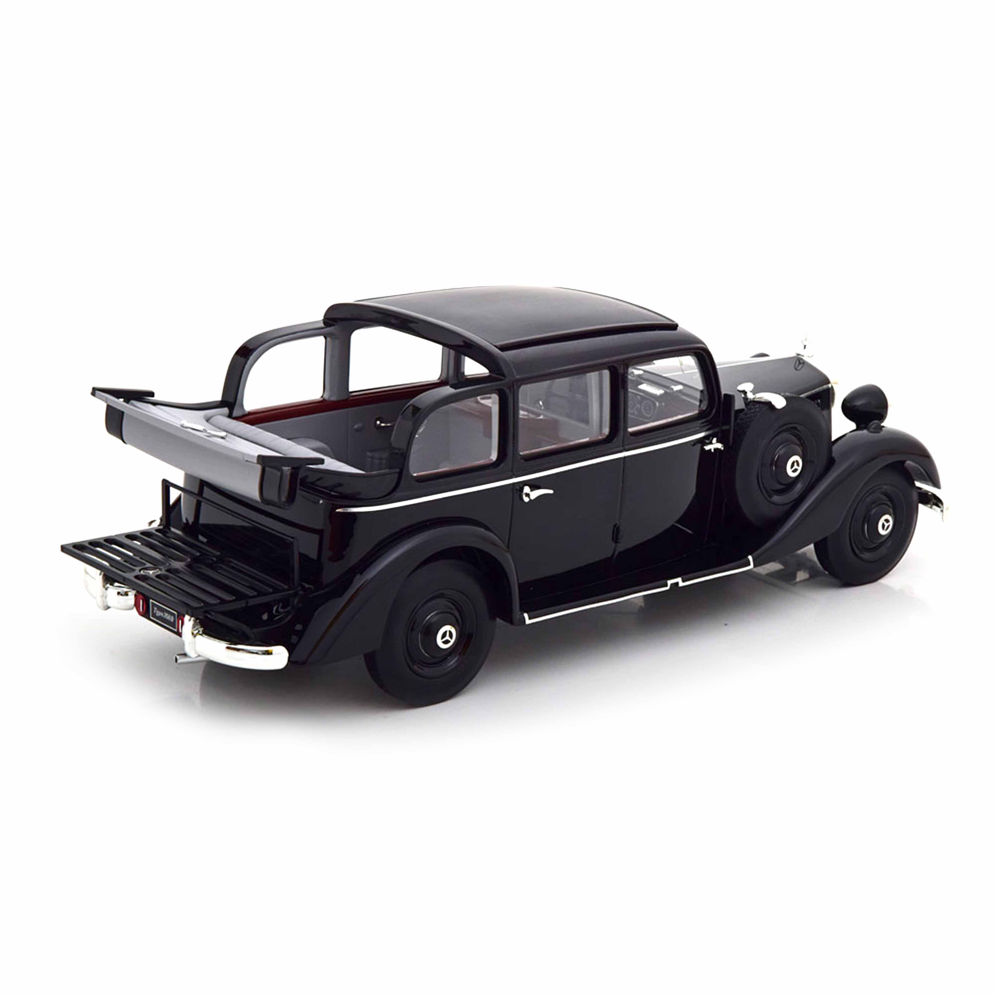 Mercedes 260D Pullman semi-ouverte 1936 Noir 1/18