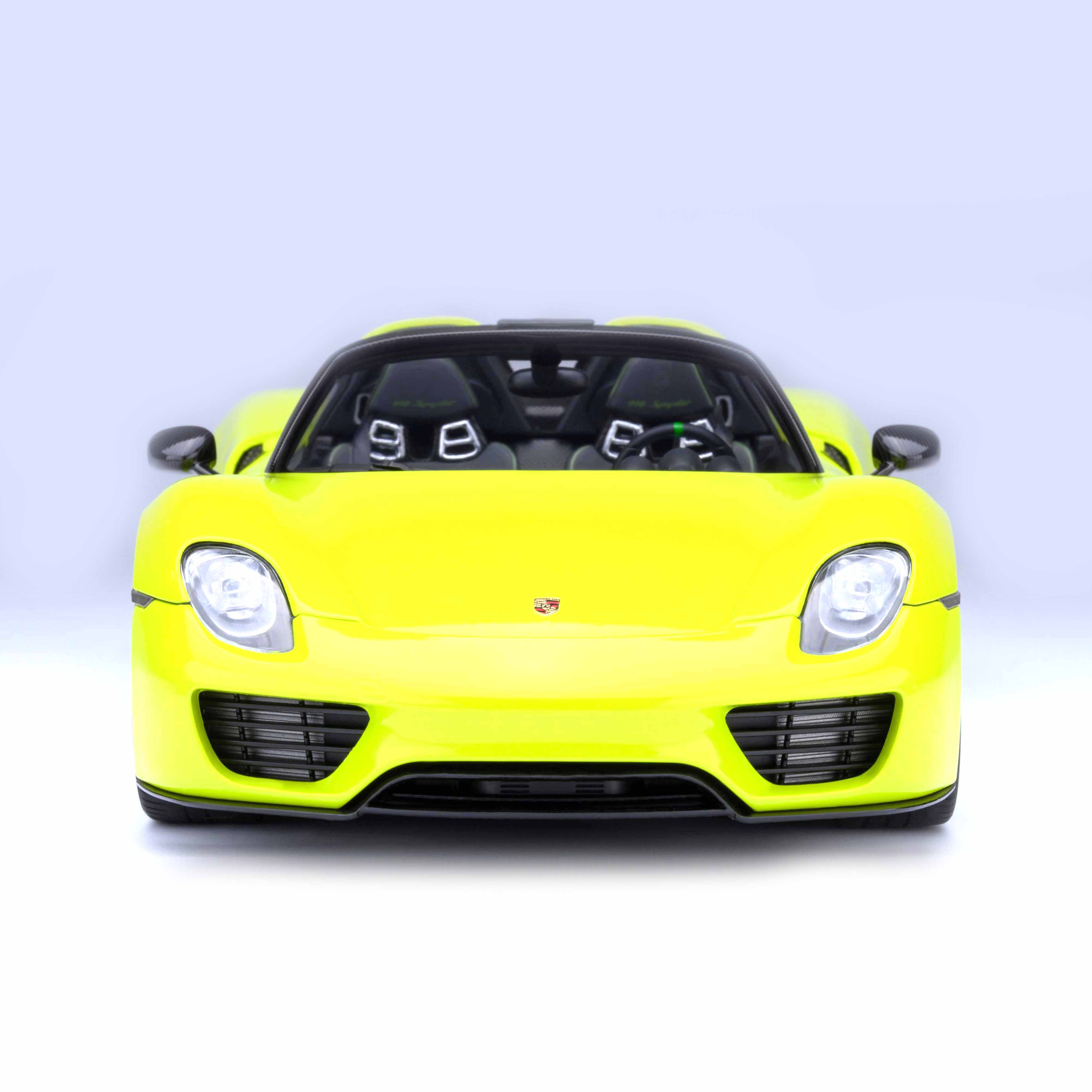 Porsche 918 Spyder Pack Weissach Vert Acide 1/18