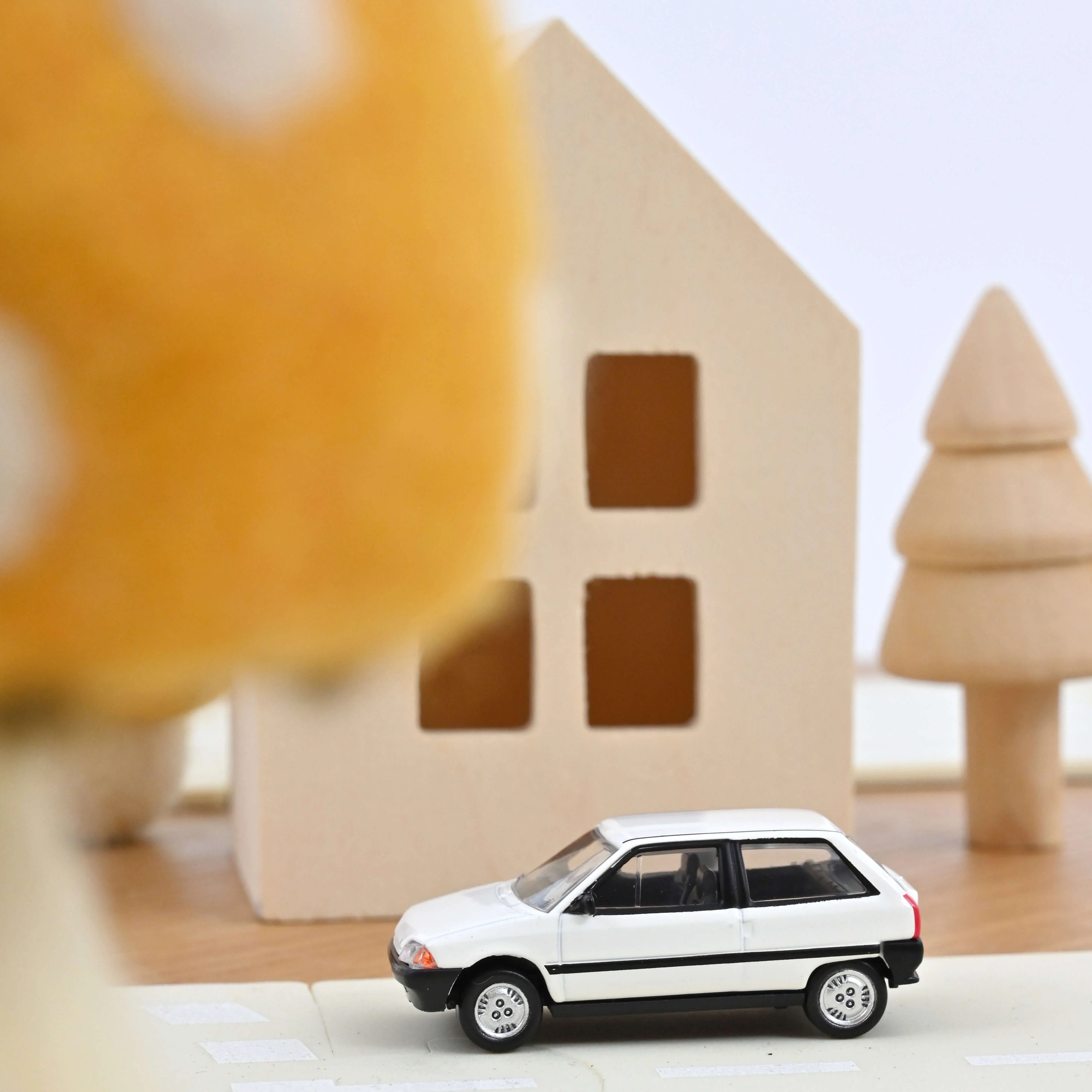 Citroën AX 3 portes Blanc 1986 1/64