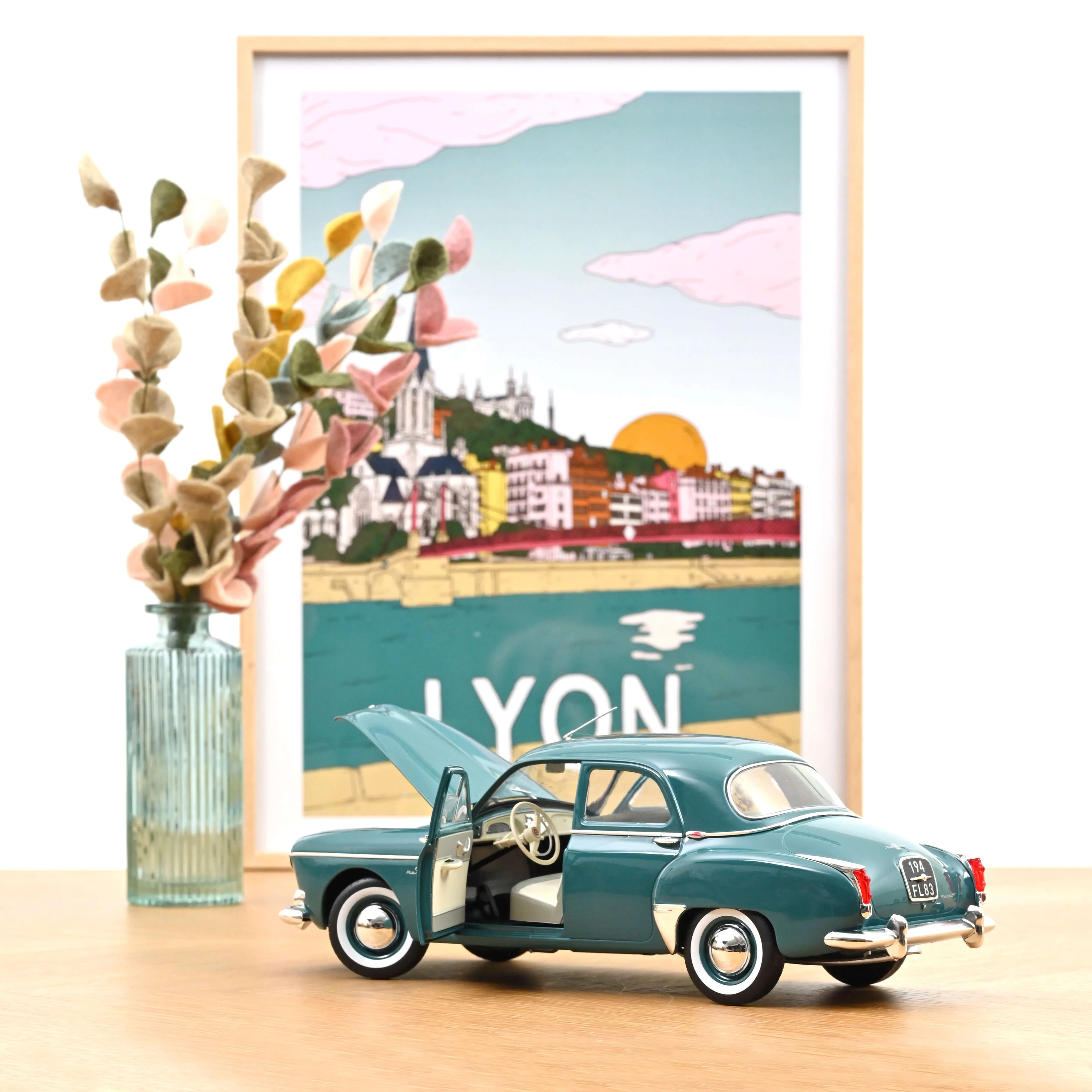 Renault Frégate 1960 Vert Sévigné 1/18