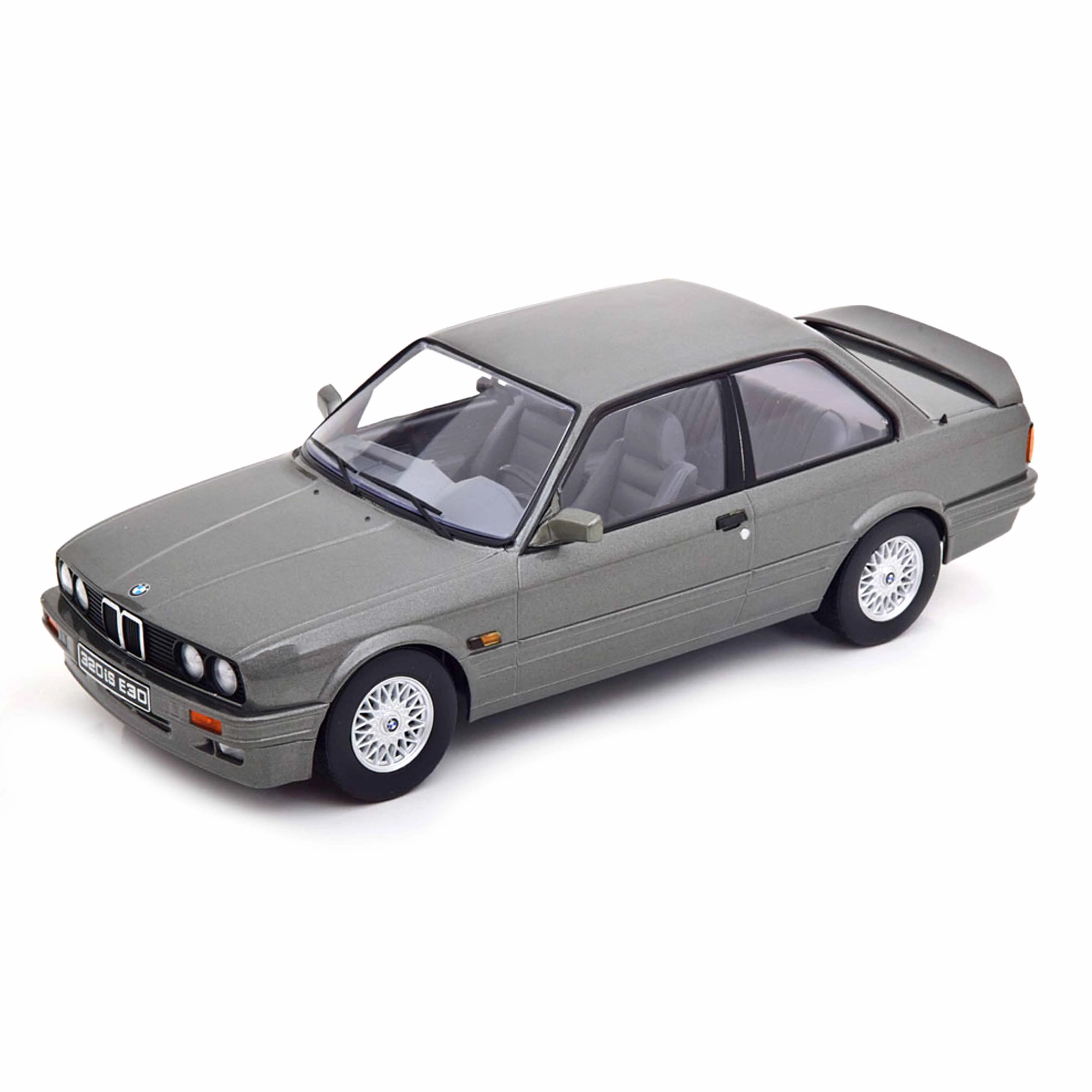 BMW 320iS E30 Italo M3 1989 Argent Métallisé 1/18