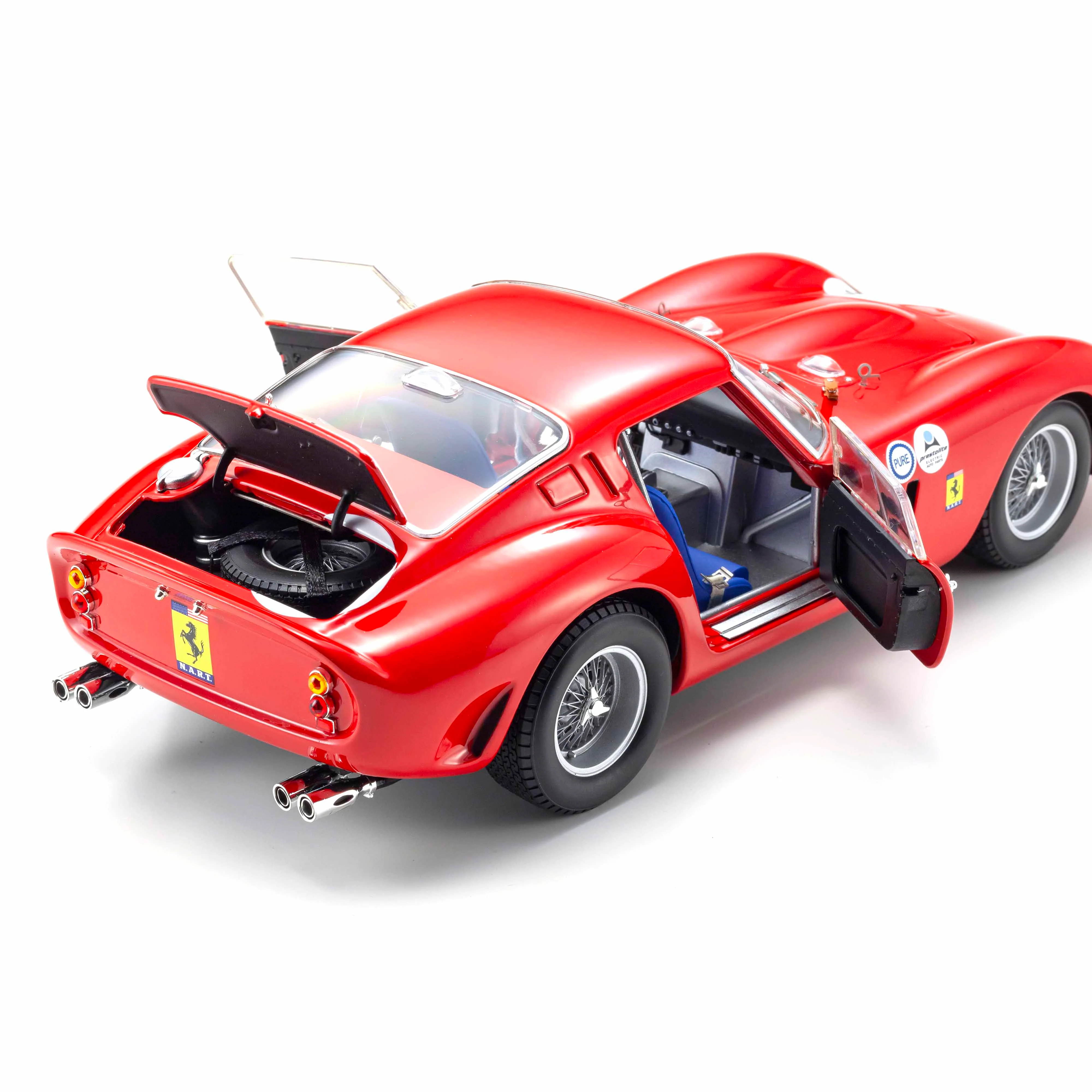 Ferrari 250 GTO 1963 Daytona 3h Rouge N°18 1/18