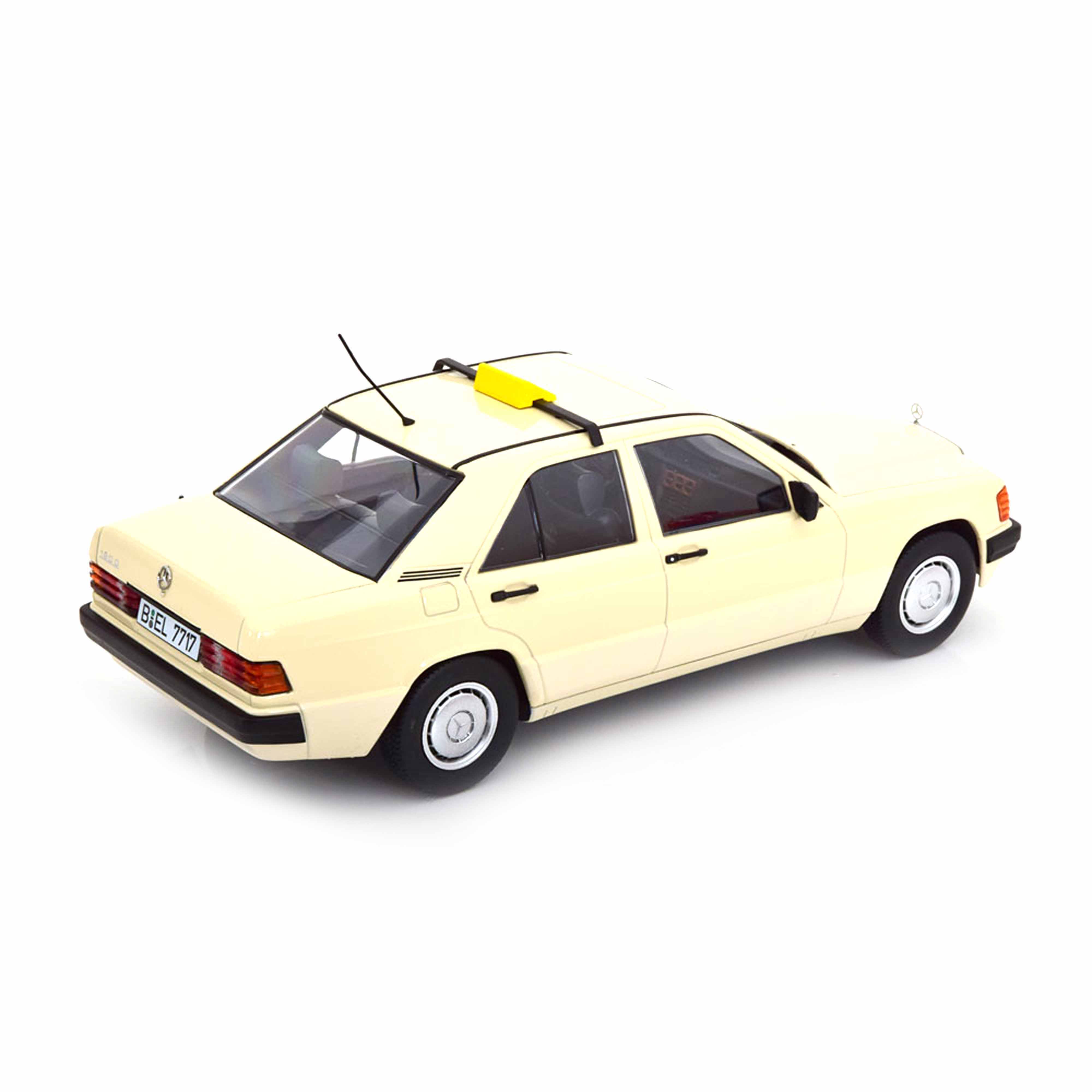 Mercedes 190E W201 1993 Taxi Allemagne 1/18