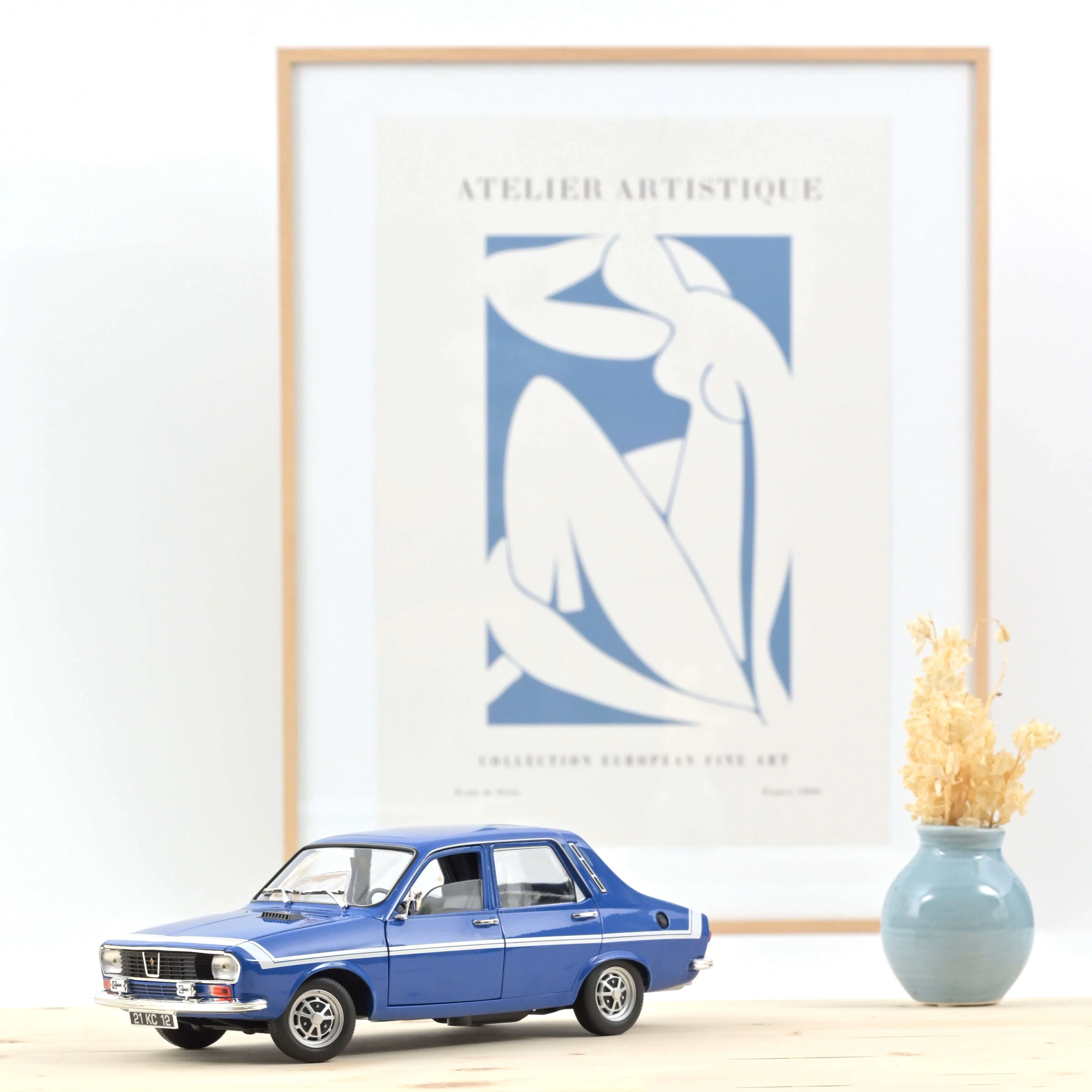 Renault 12 Gordini 1971 Bleu-de-France 1/18