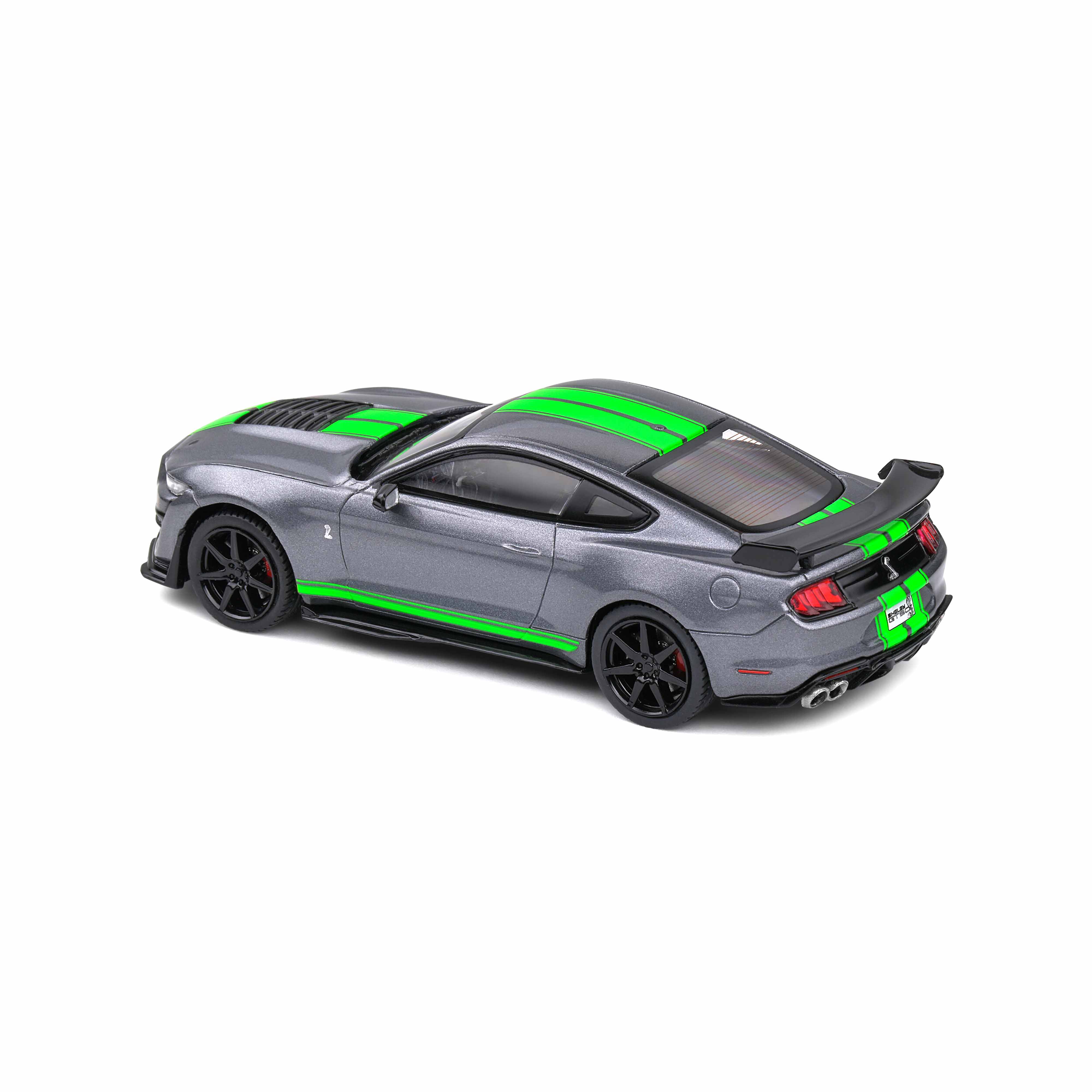 Shelby Mustang GT500 Gris avec Néon Vert 2020 1/43