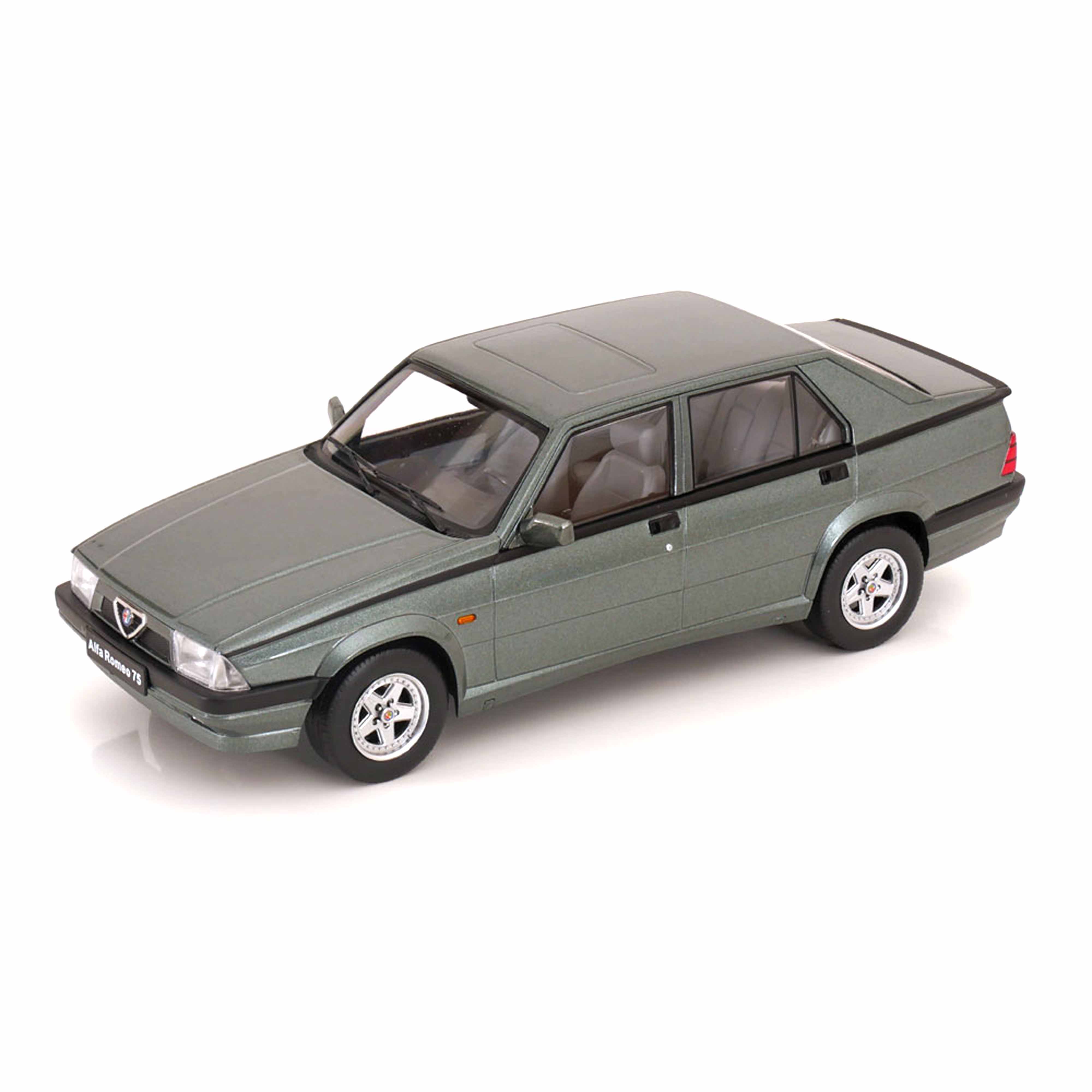 Alfa Romeo 75 1991 Gris métallisé 1/18