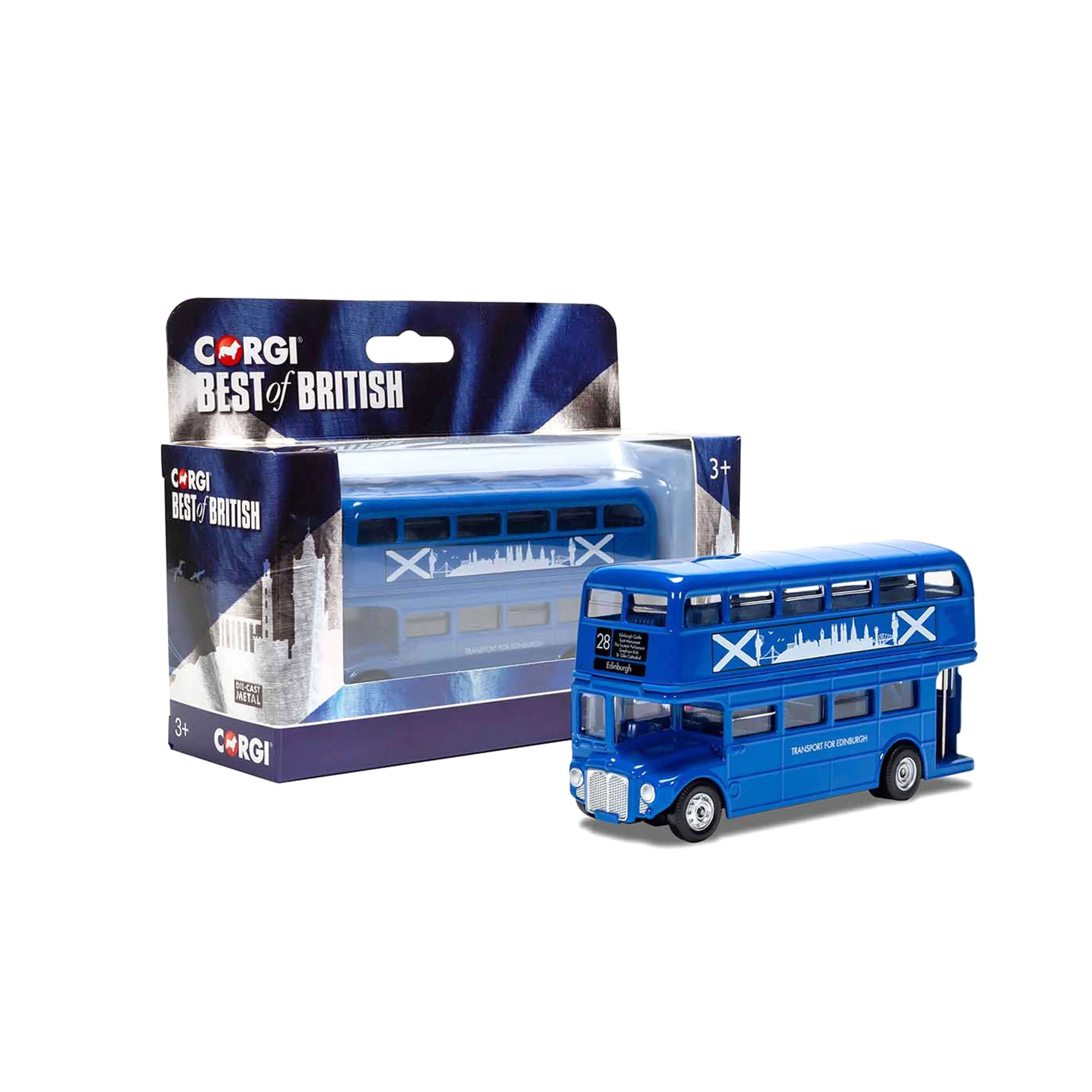 Bus de Edimbourg Routemaster RML2757 1956 Bleu 1/64