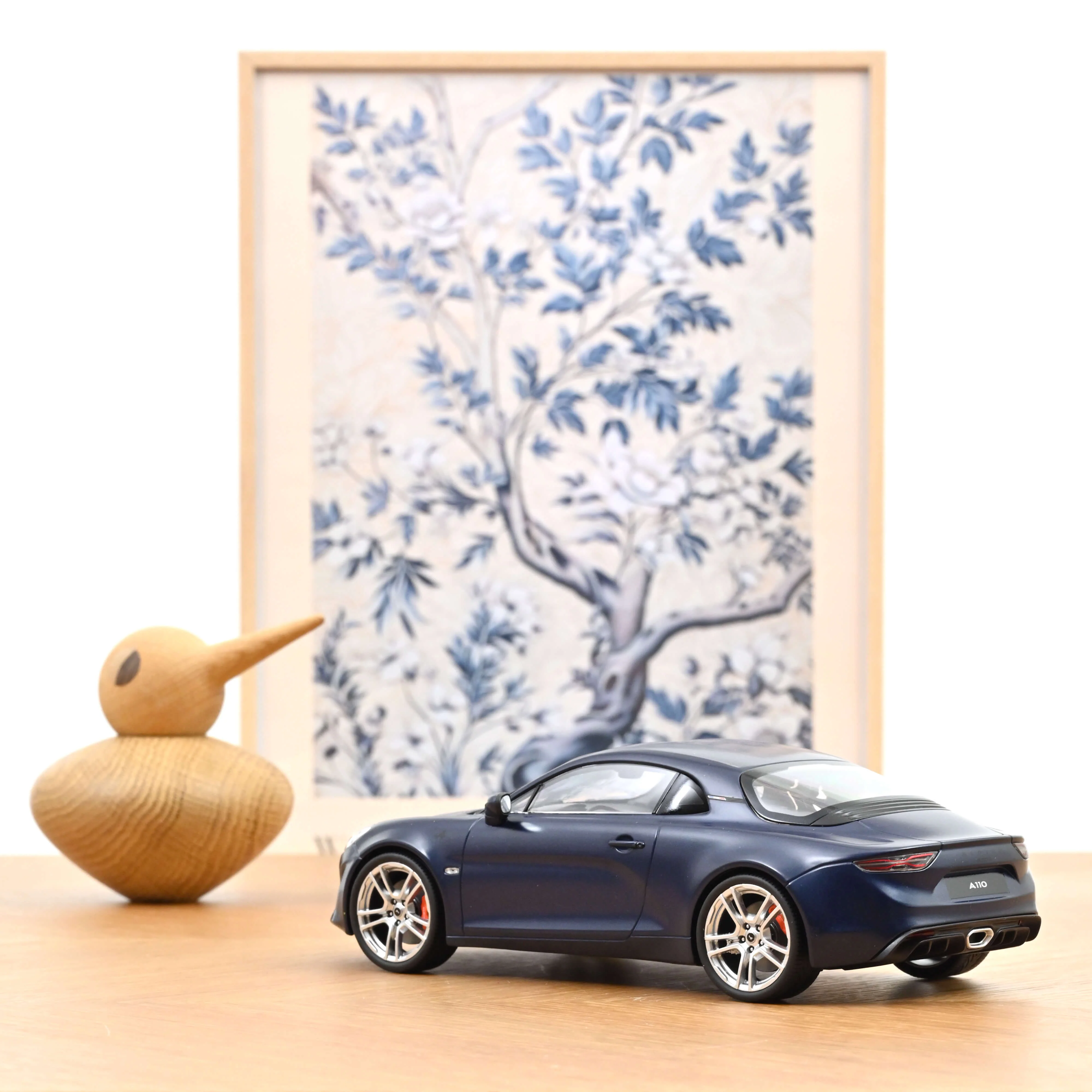 Alpine A110 S 2025  Bleu Tempête Mat 1/18