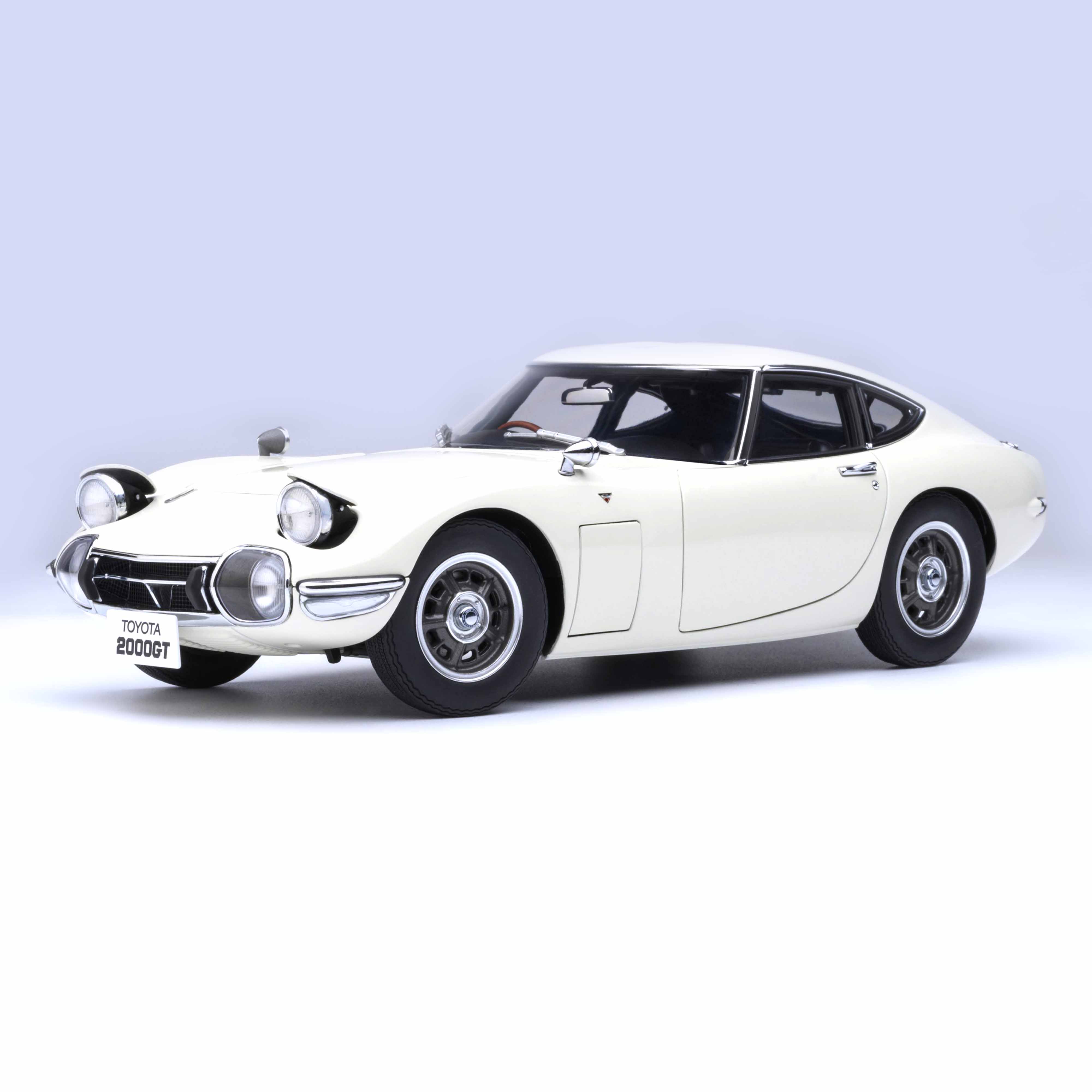 Toyota 2000GT 1967 Blanc 1/18