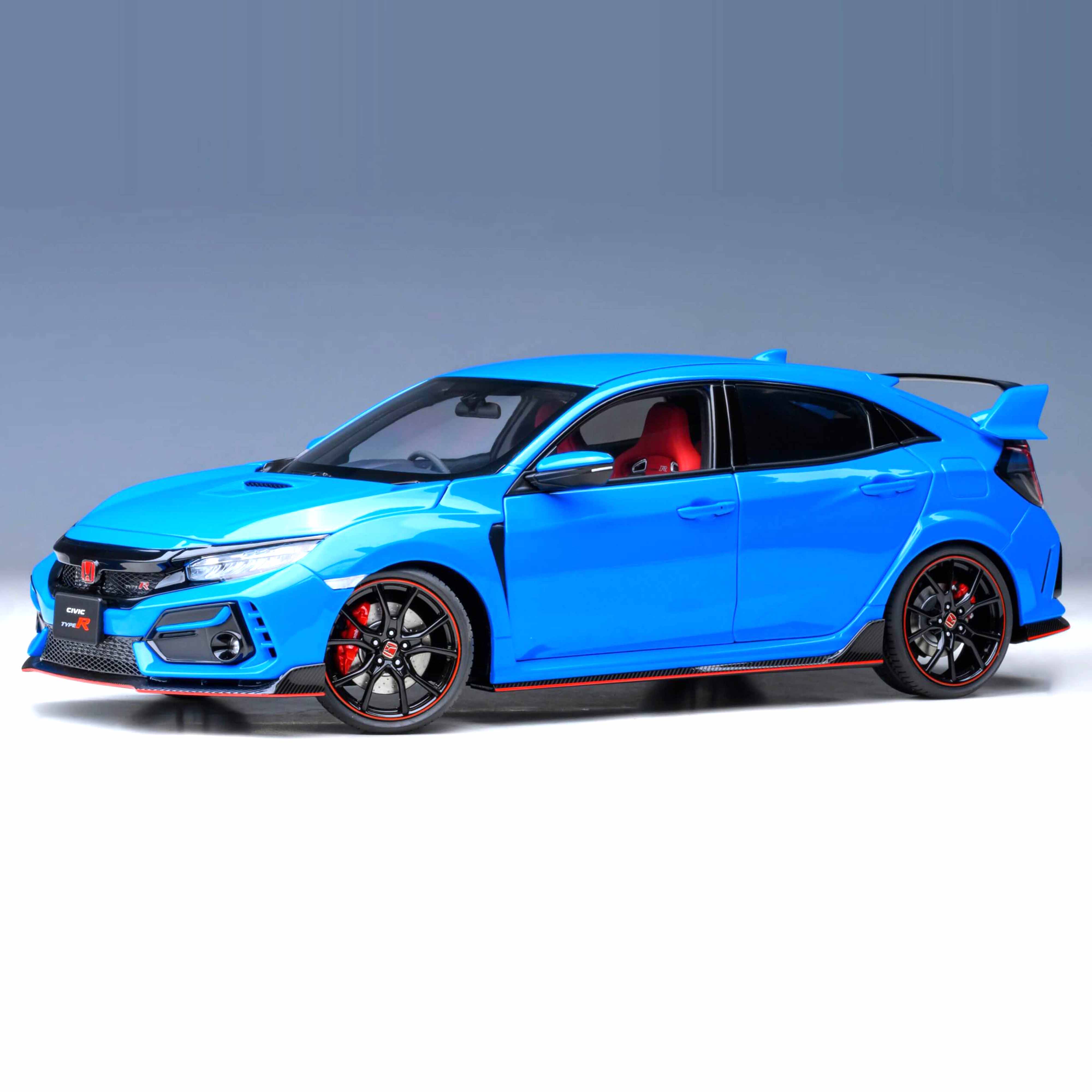 Honda Civic Type R (FK8) 2021 Racing Blue Pearl RHD 1/18
